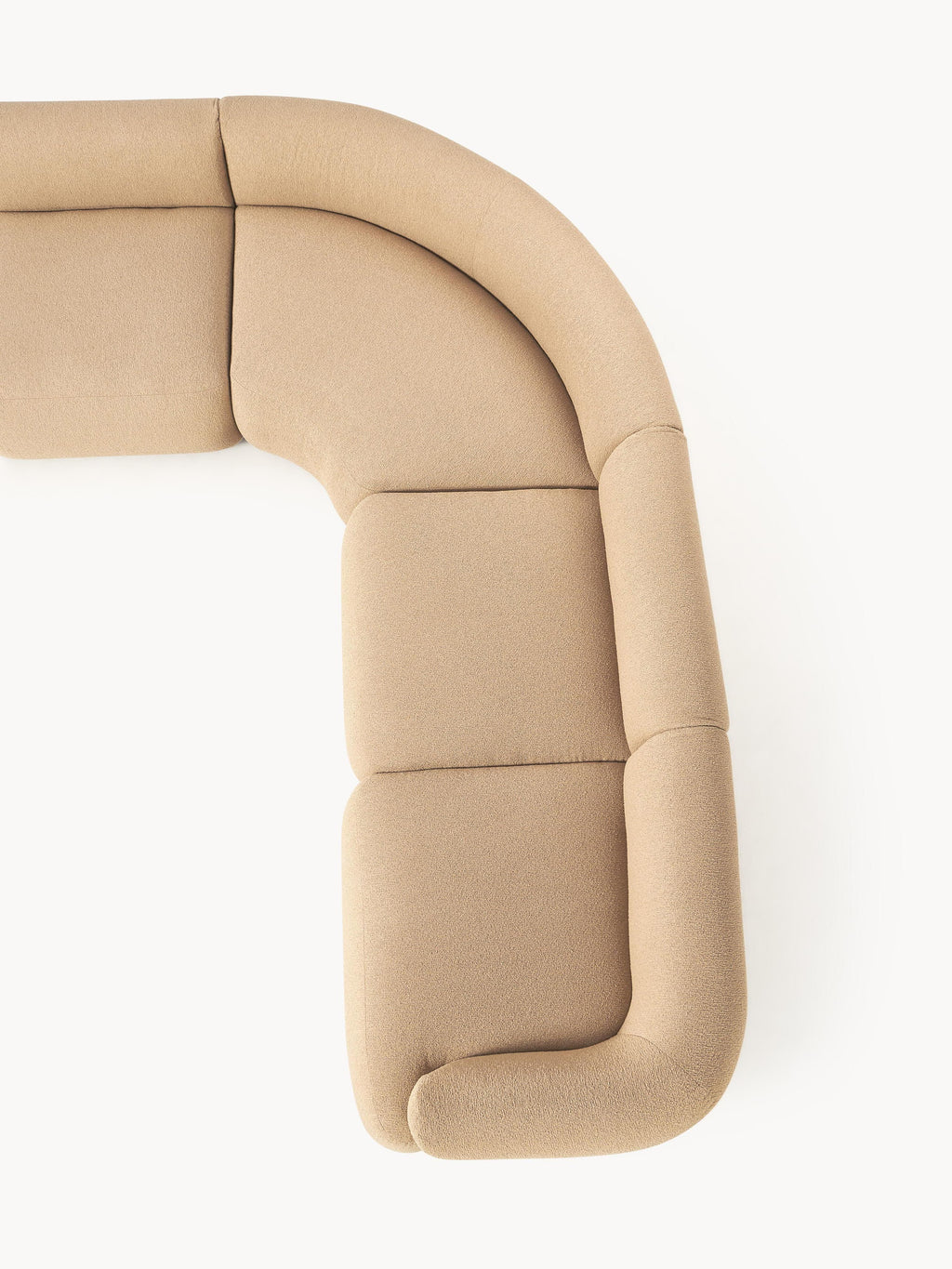 Sofia Modular Bouclé Corner Sofa (4-seater)