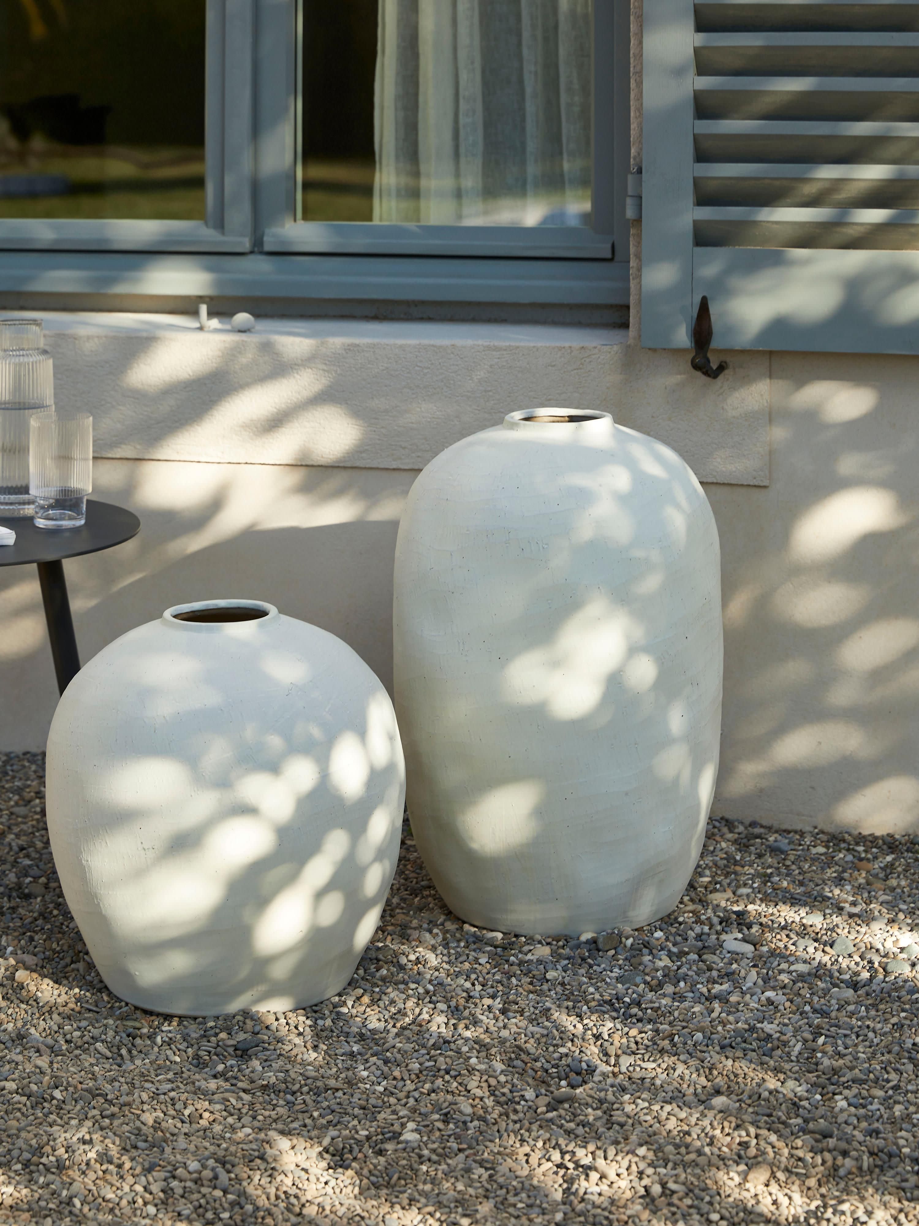 Bruno Stoneware Floor Vase, H 44 cm