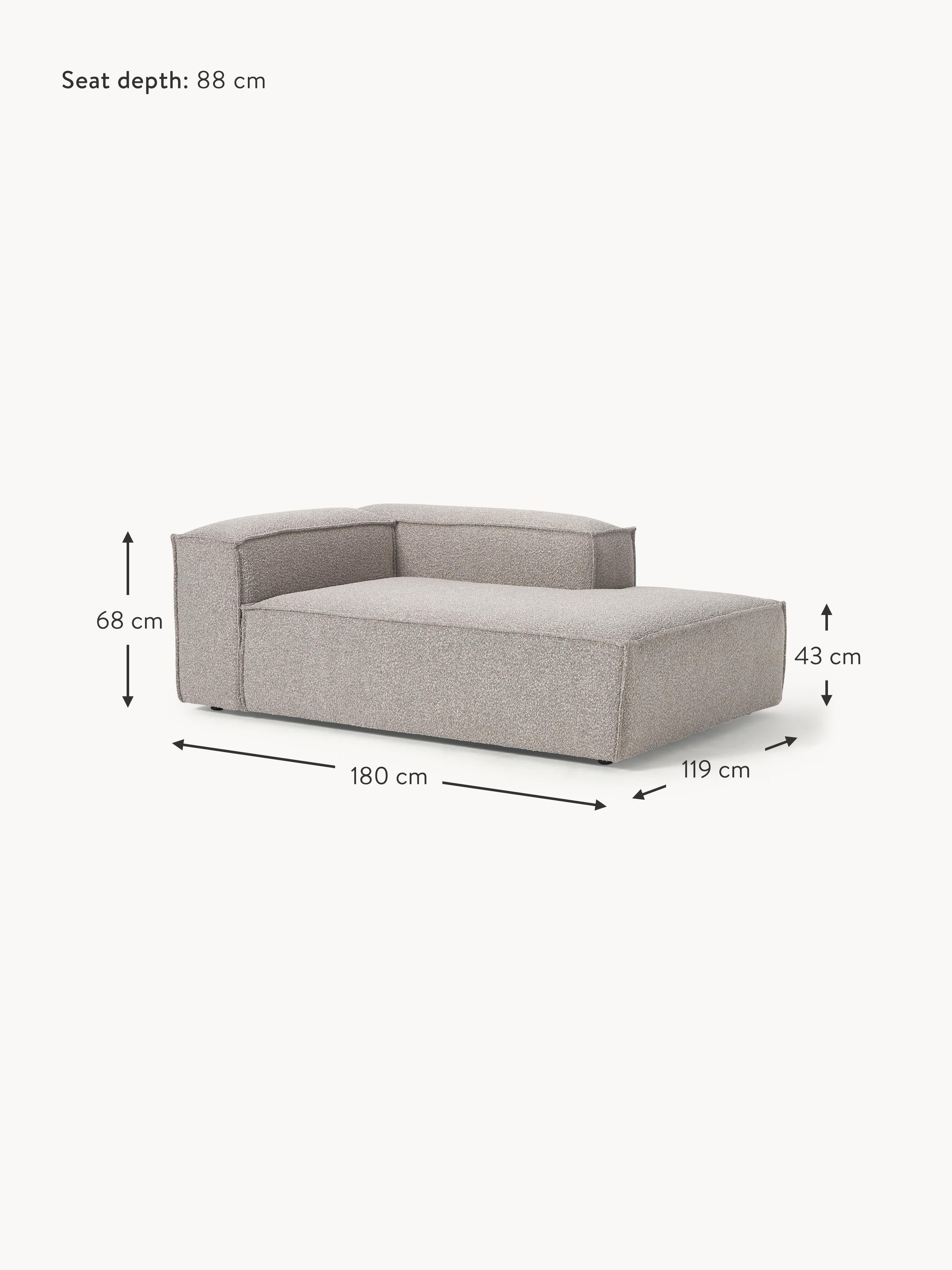 Lennon Bouclé Corner Chaise Module
