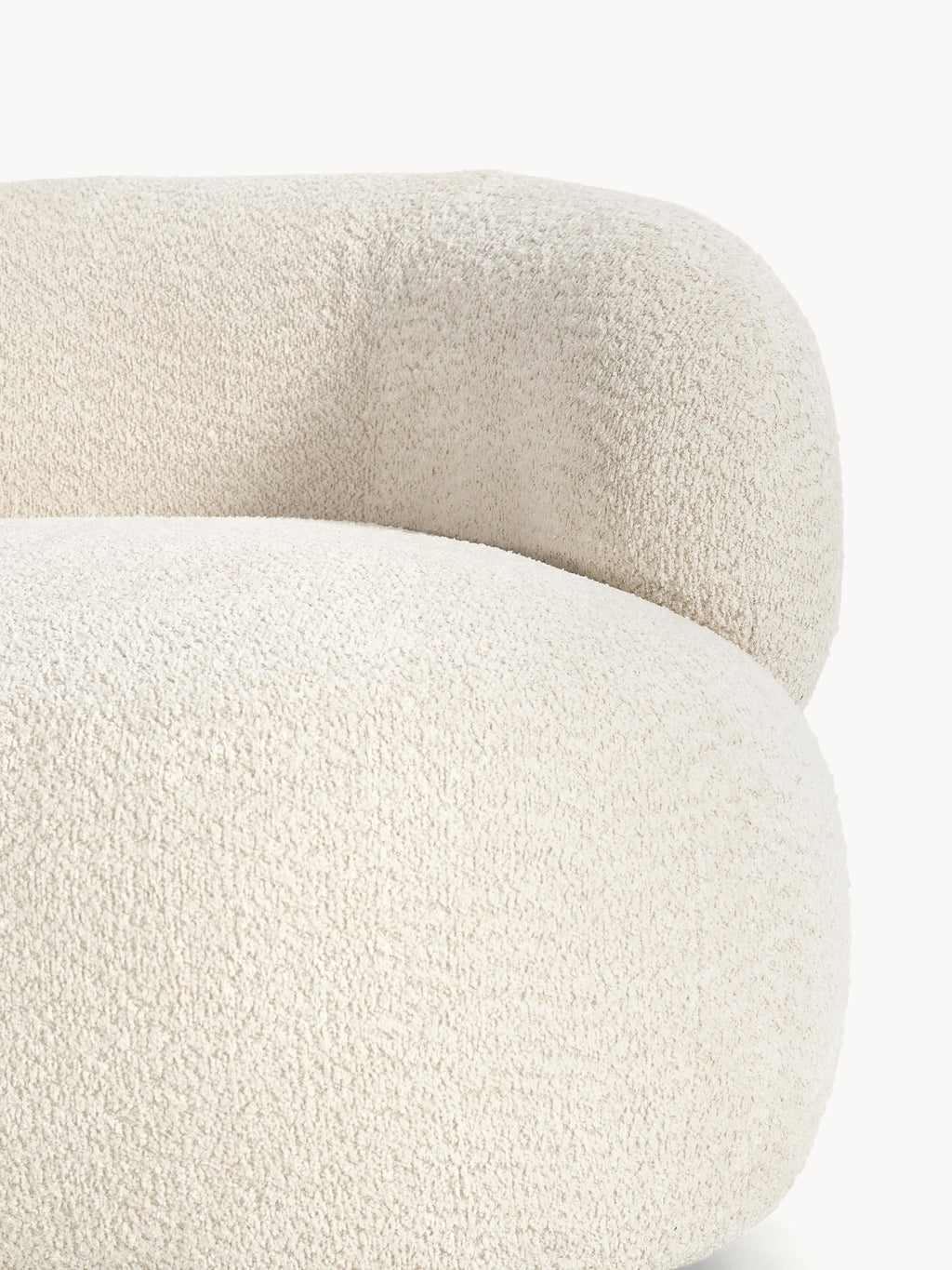 Alba Teddy Bouclé Lounge Chair