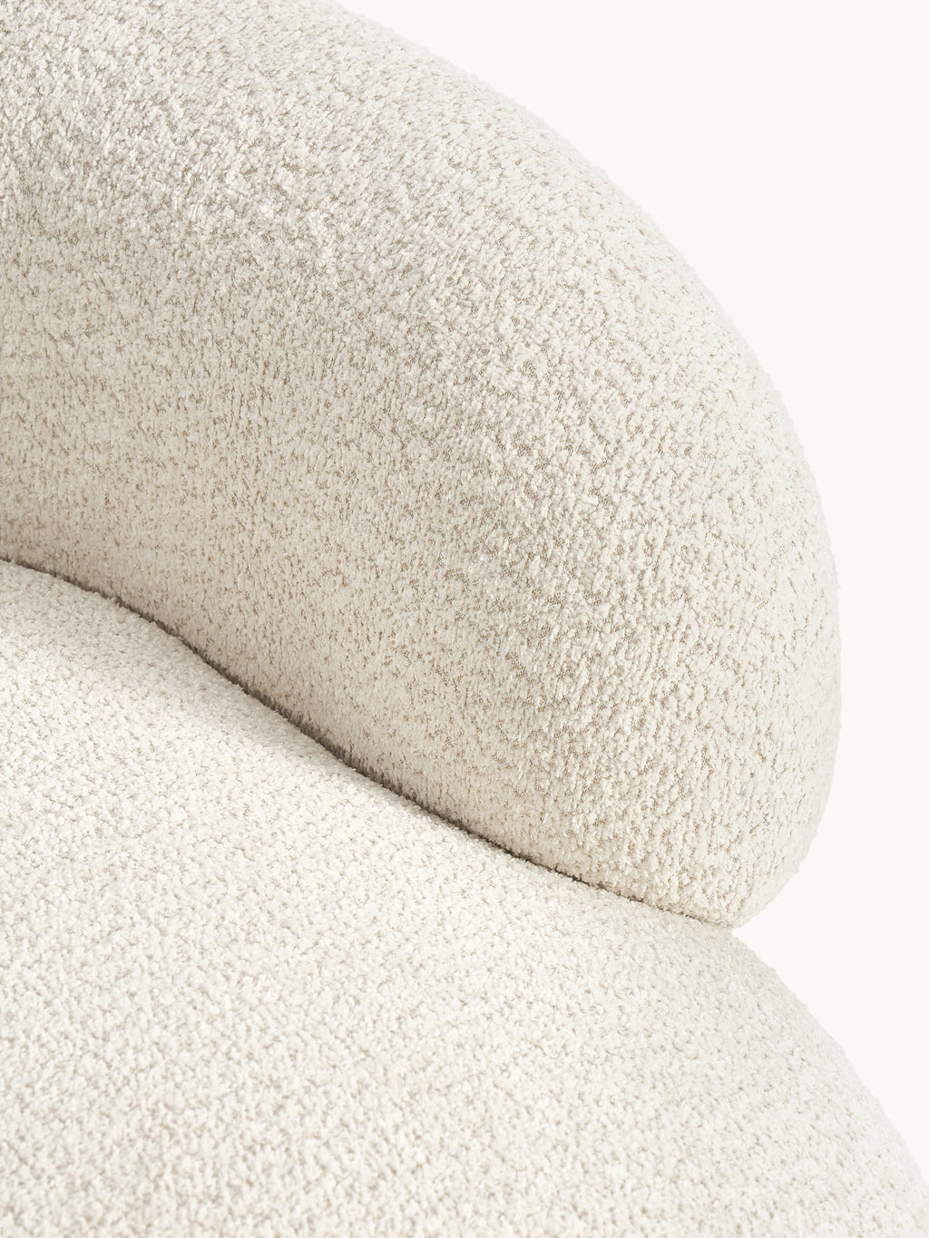 Alba Teddy Bouclé Lounge Chair