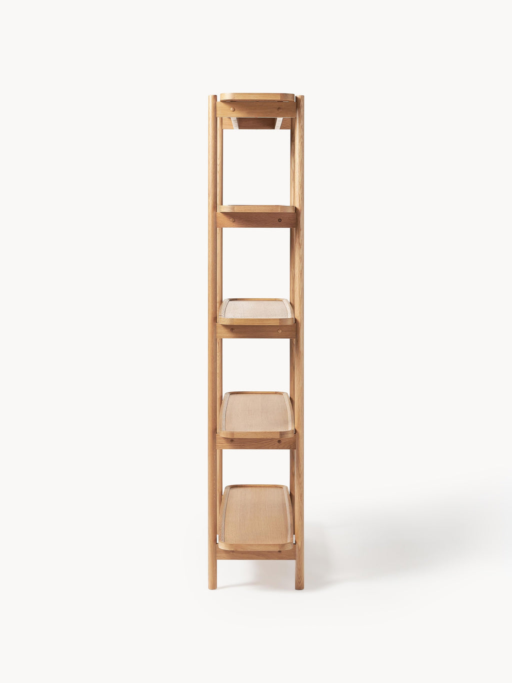 Libby Tall Wooden Shelving Unit