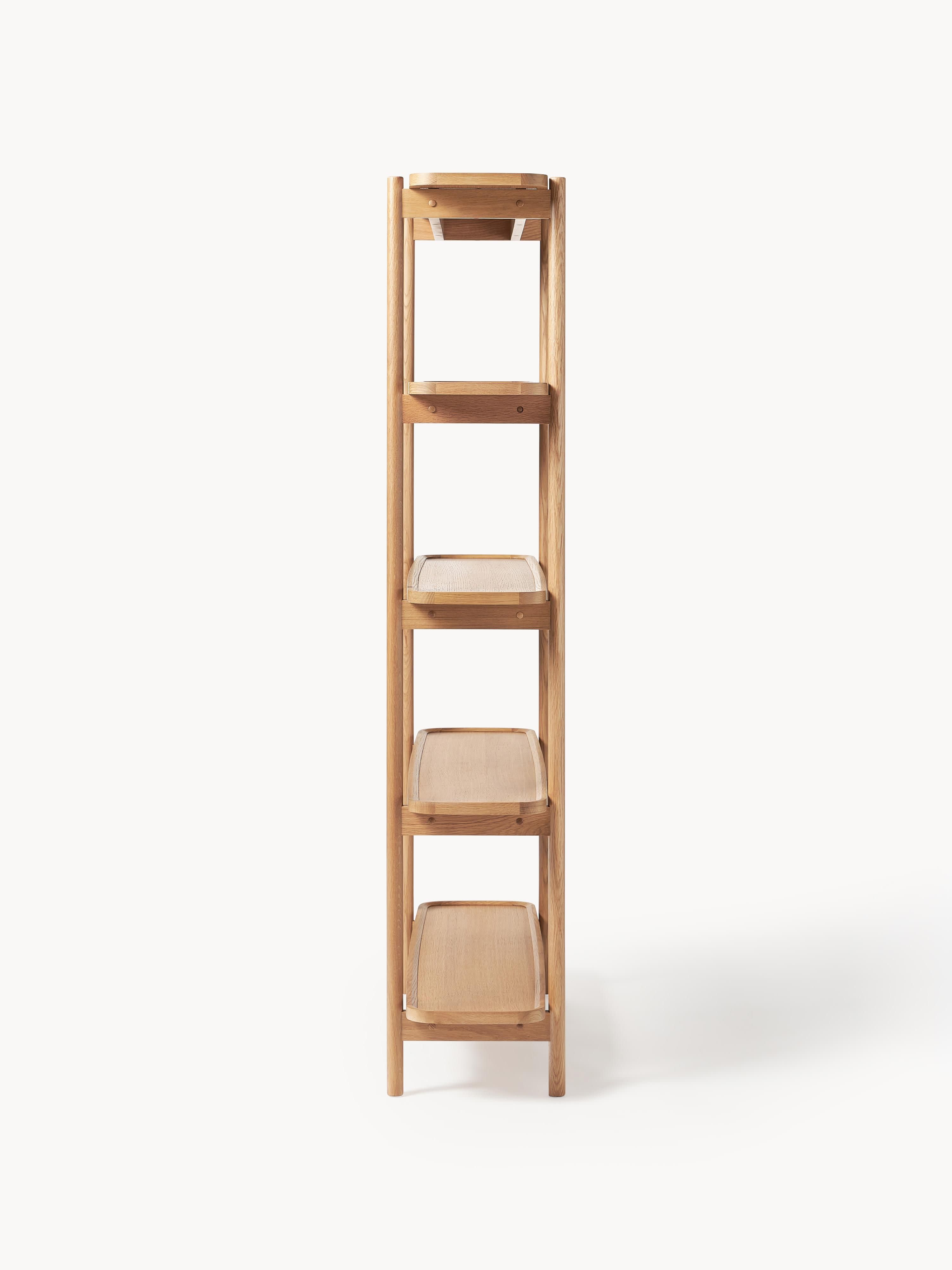 Libby Tall Wooden Shelving Unit