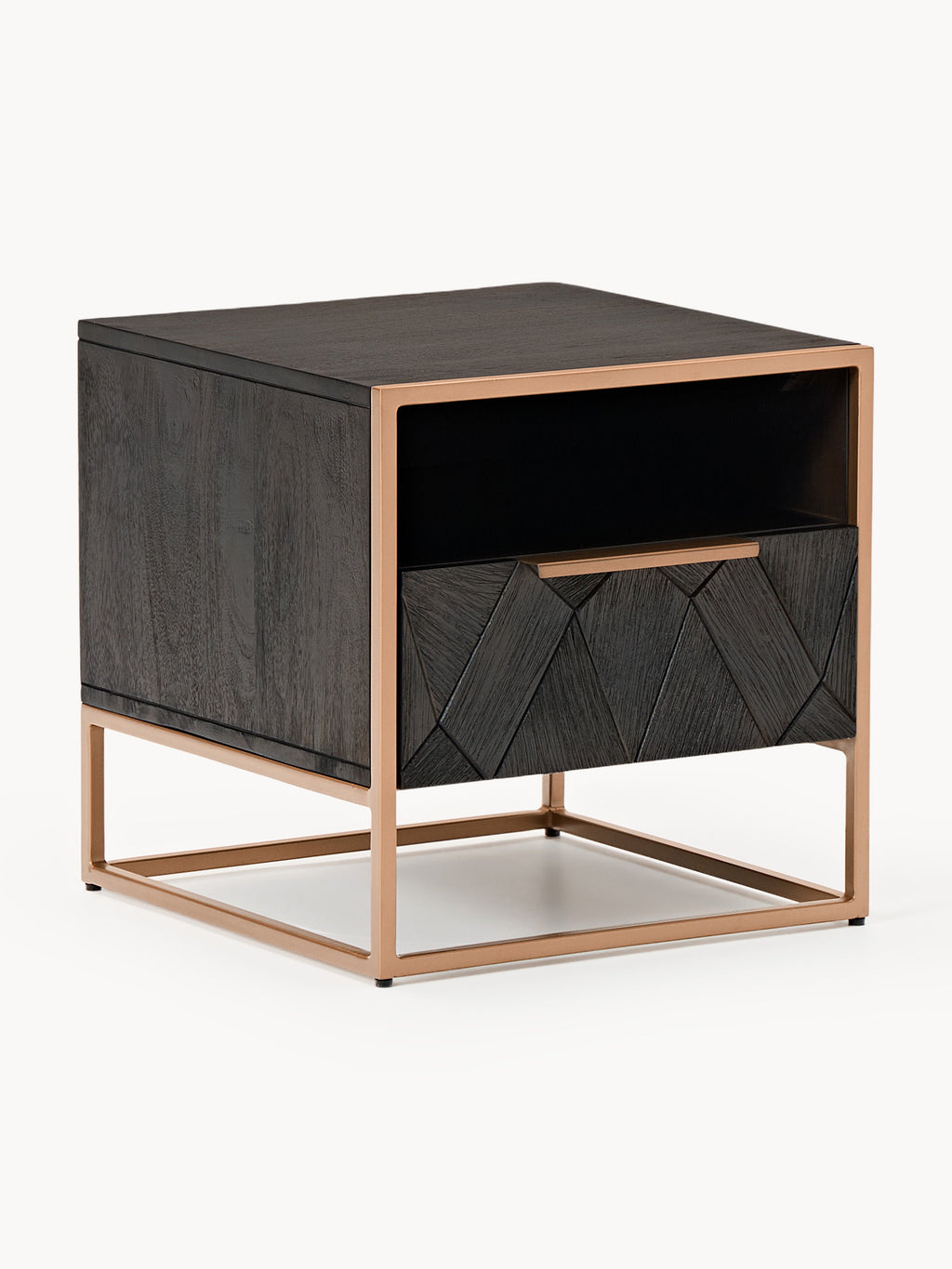 Gallery image 1 - Mango Wood Bedside Table Harry