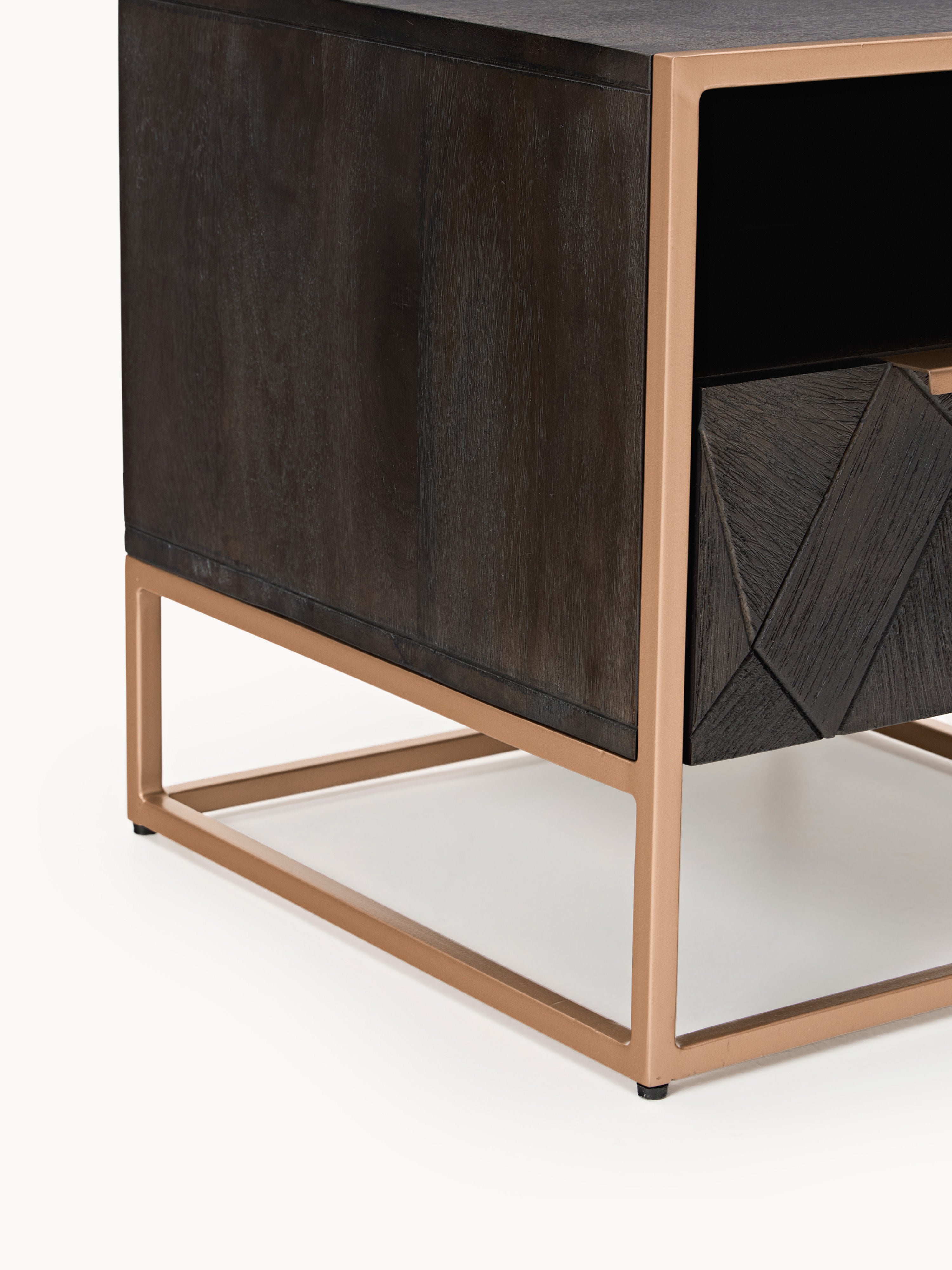 Harry Mango Wood Bedside Table