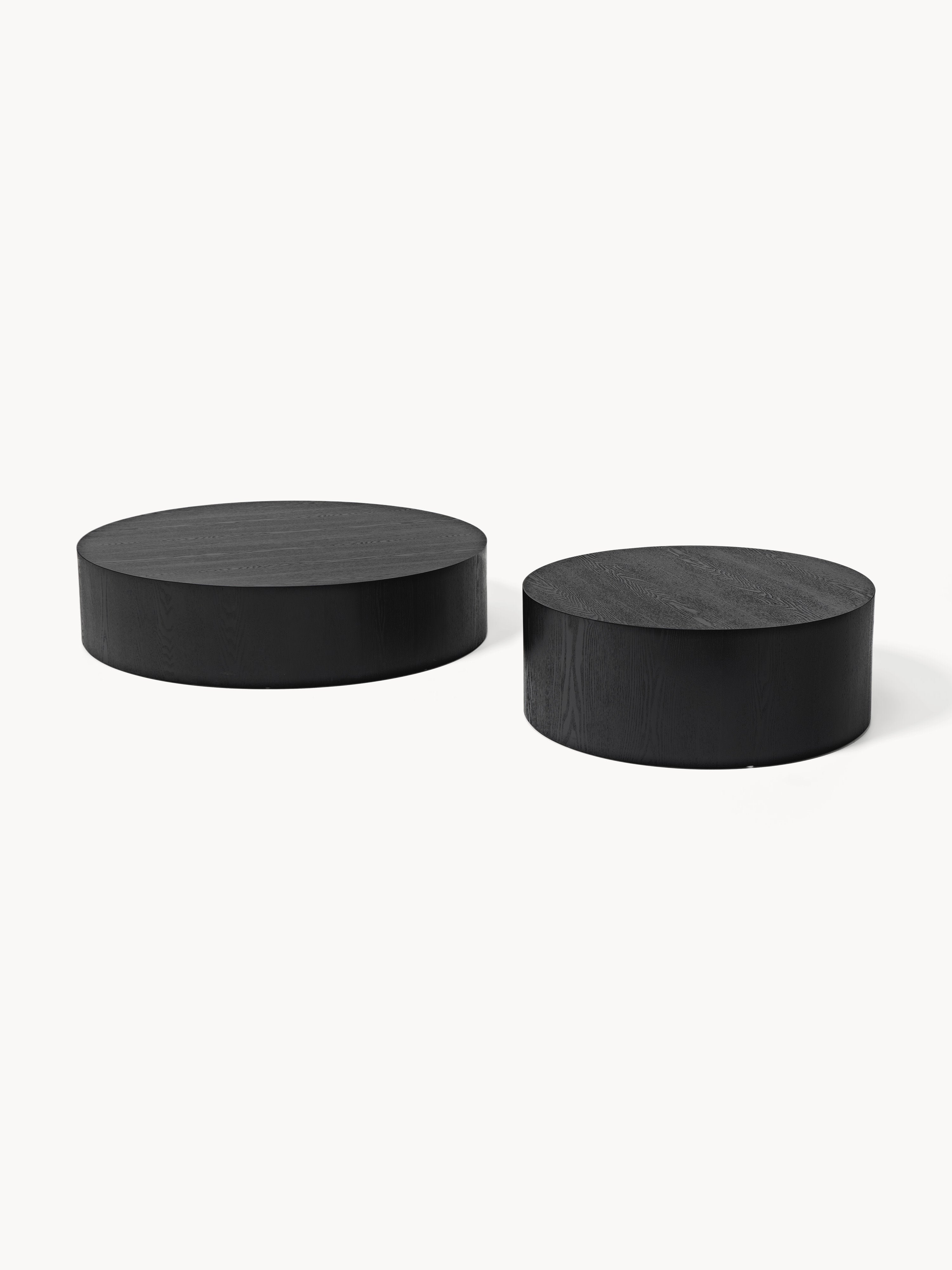 Dan Round Wooden Coffee Table