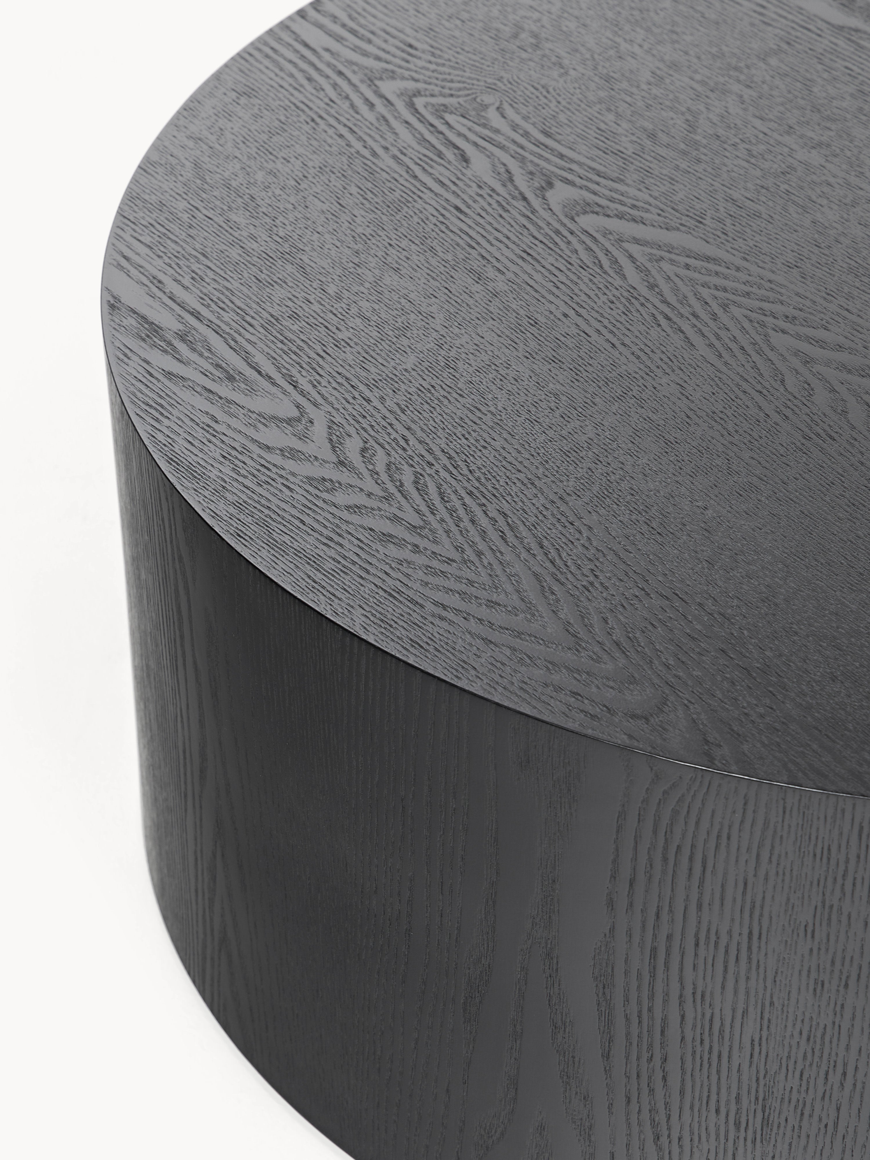Dan Round Wooden Coffee Table