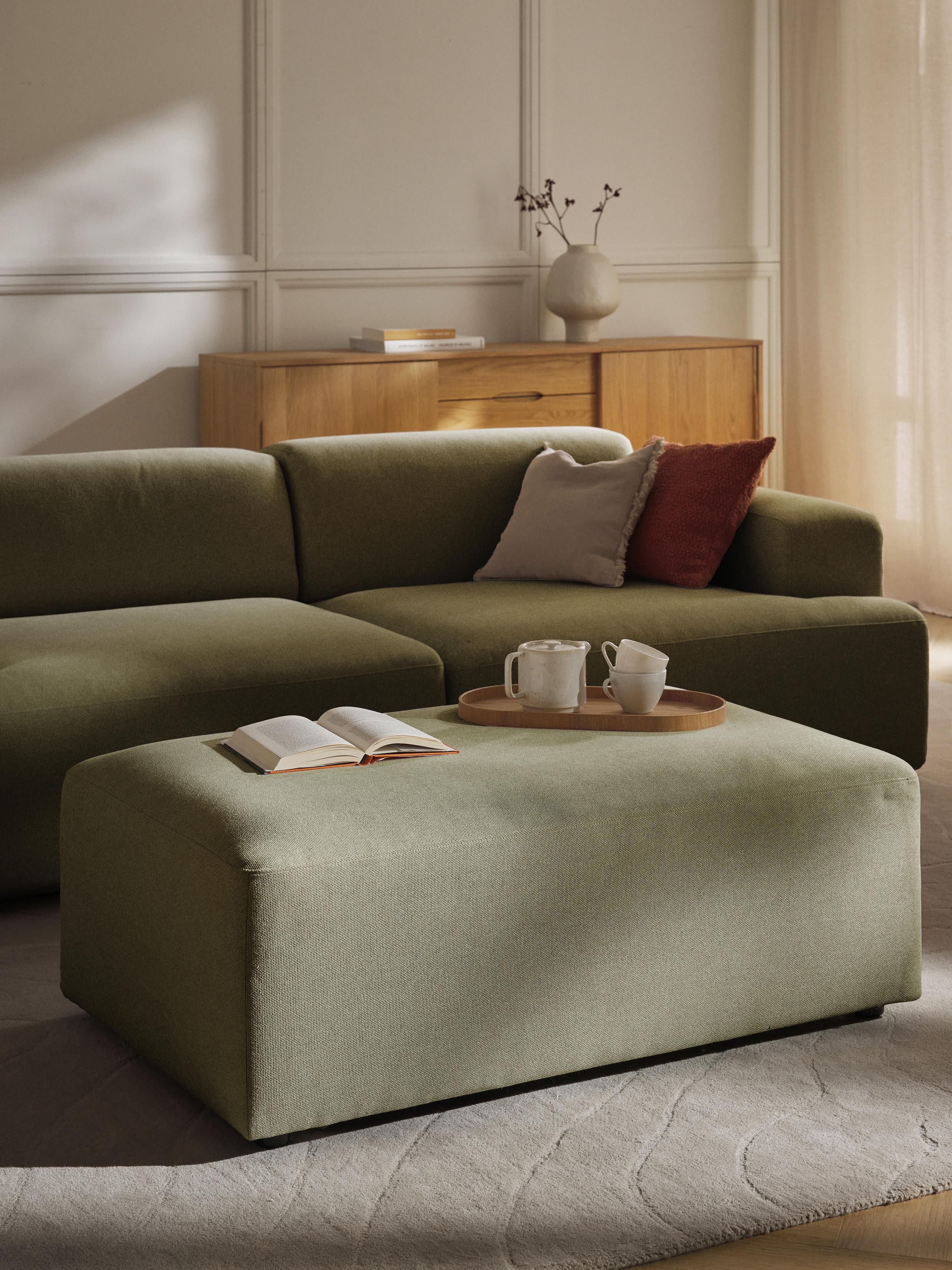 Melva XL Ottoman, W 116 x D 72 cm