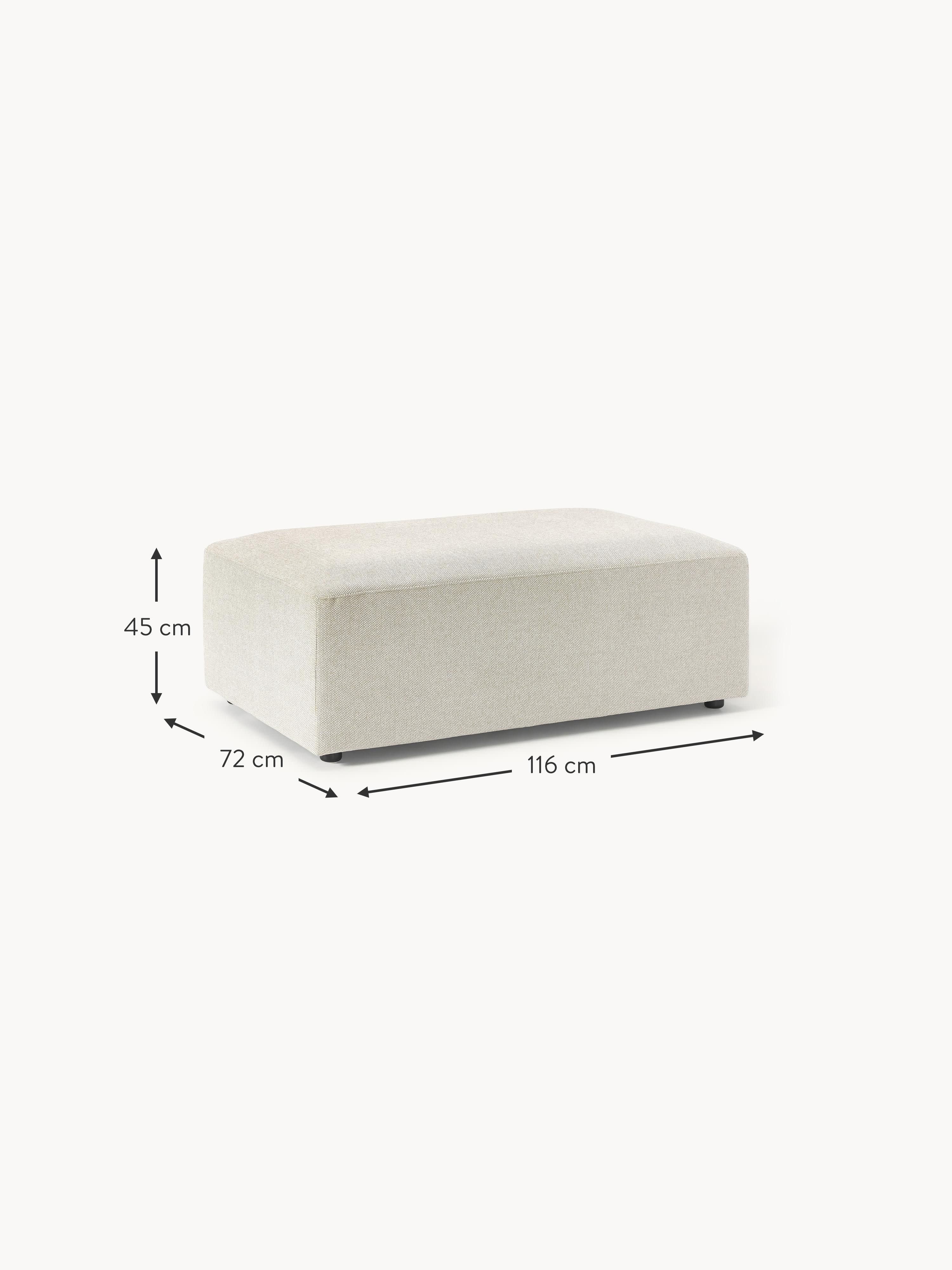 Melva XL Ottoman, W 116 x D 72 cm