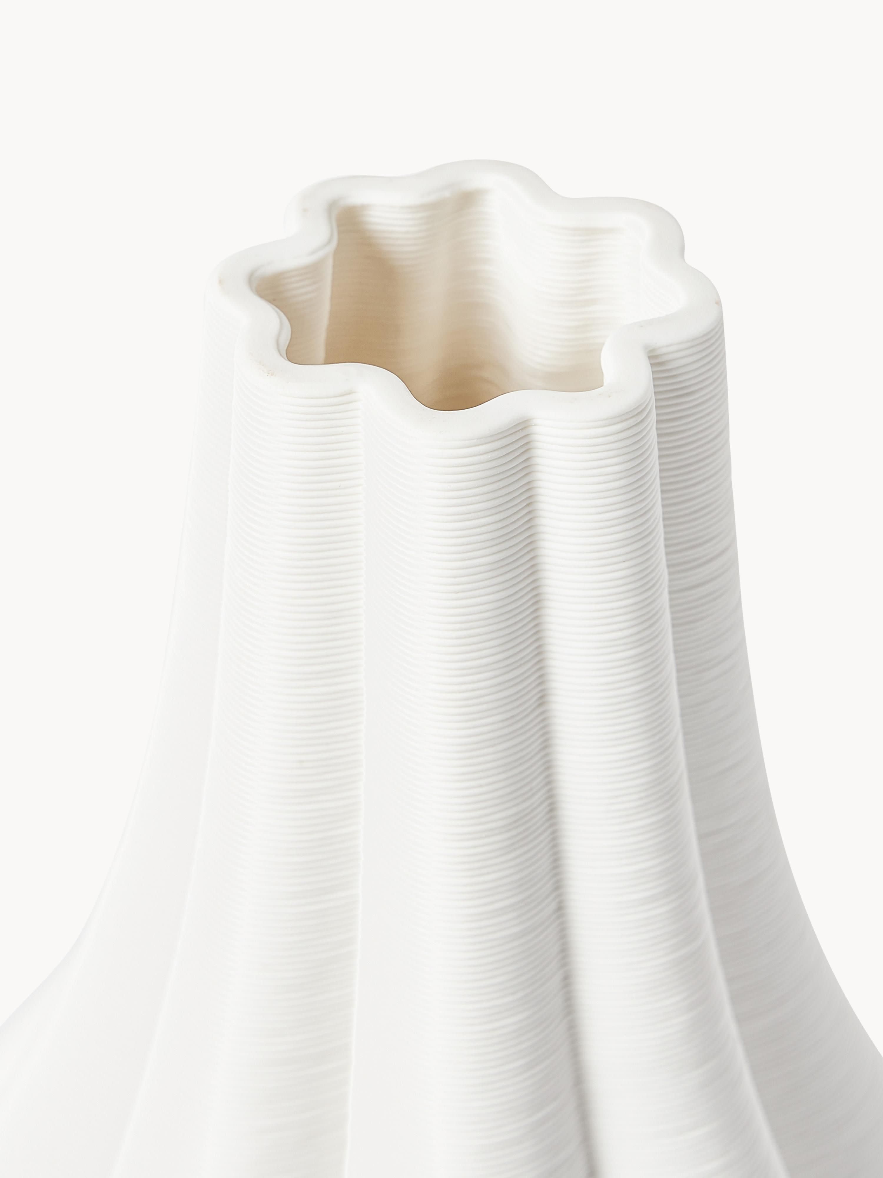 Sonata 3D Printed Porcelain Vase, H 40 cm