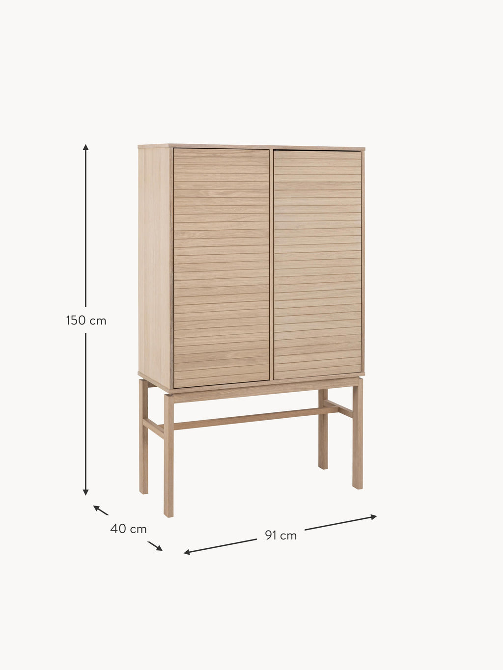 Linley Wooden Highboard