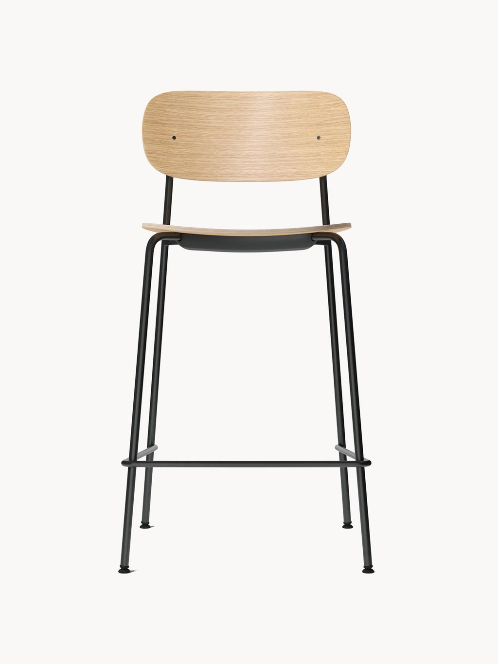 Co Metal and Wood Counter Chair