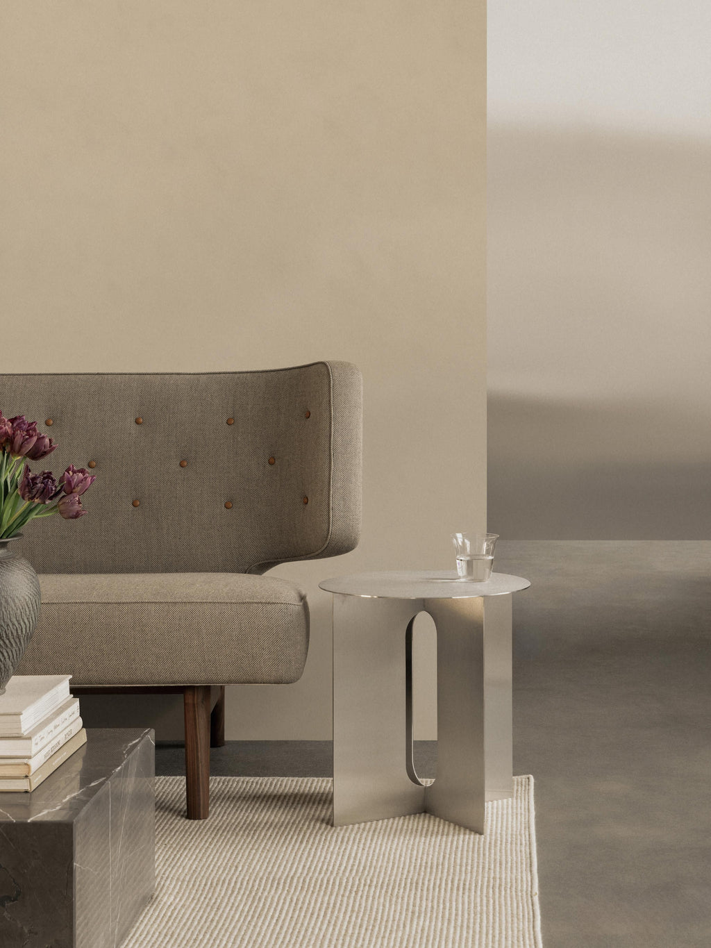 Androgyne Round Side Table