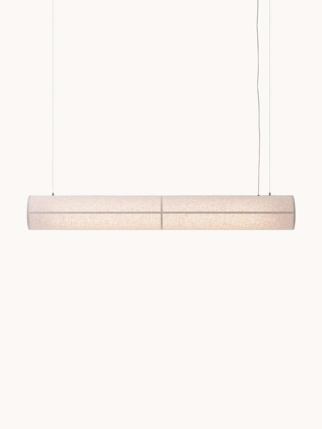 Hashira Large Dimmable Linen LED Pendant Light