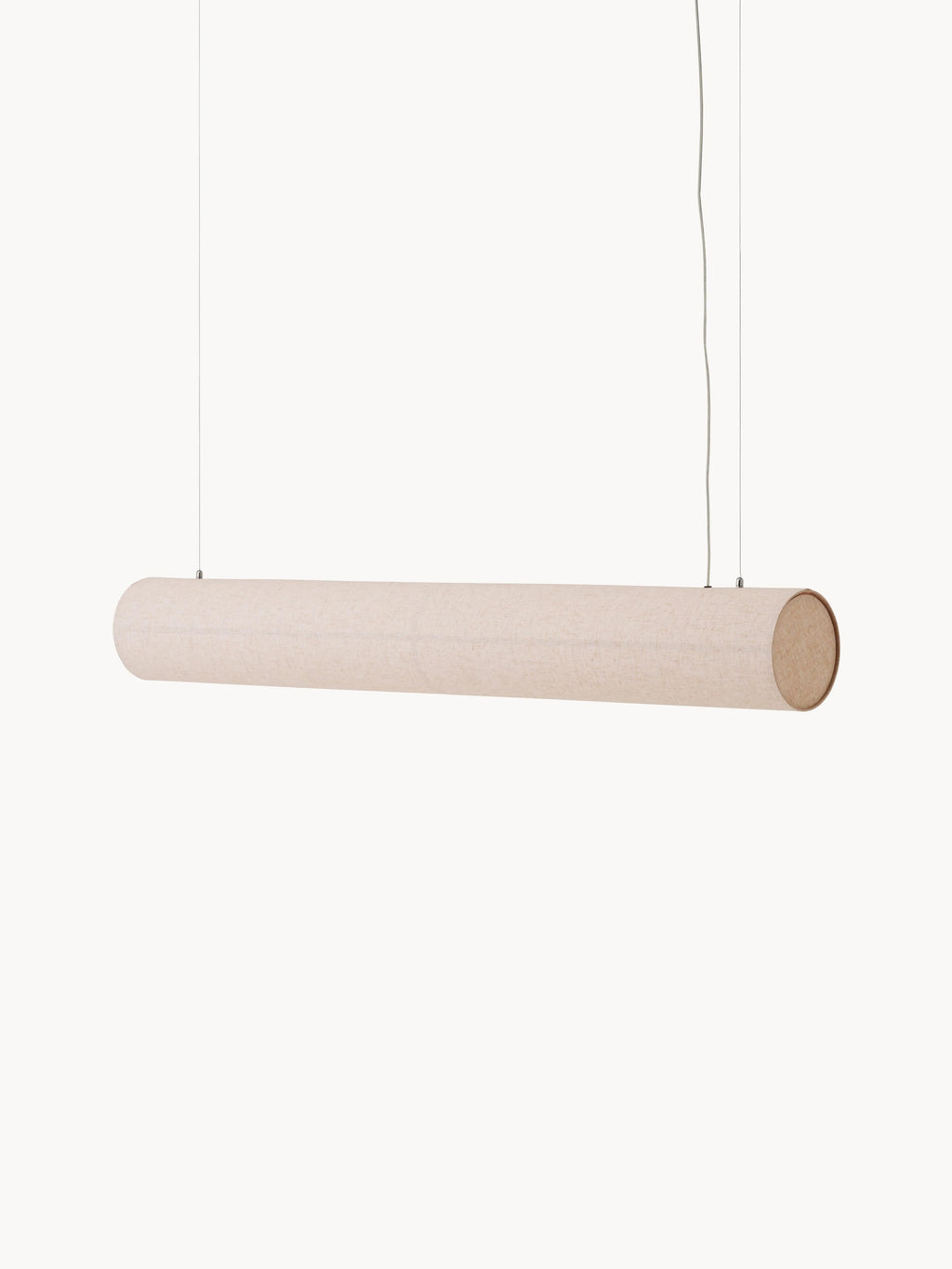 Hashira Large Dimmable Linen LED Pendant Light