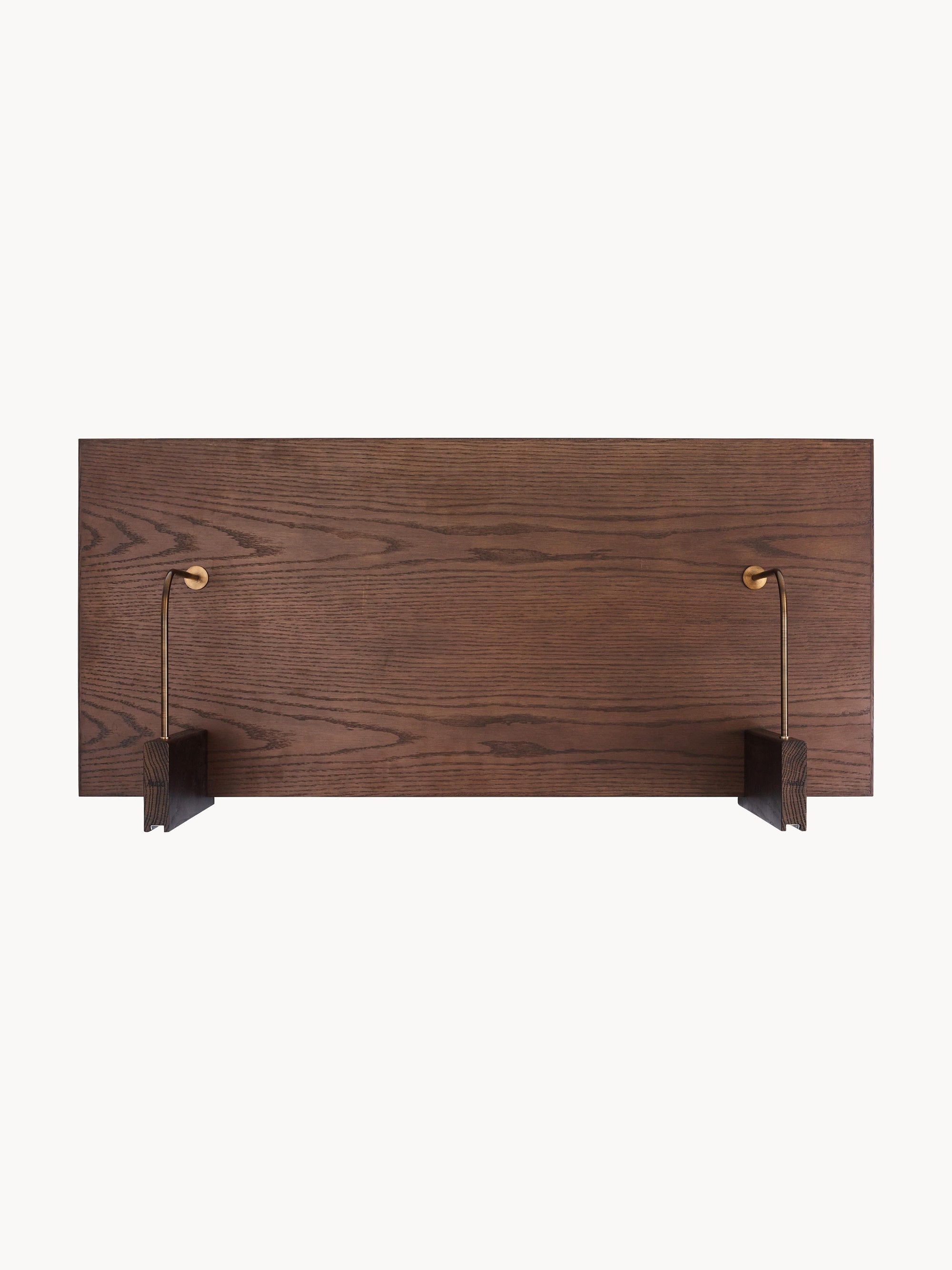 Corbel Oak Wood Wall Desk