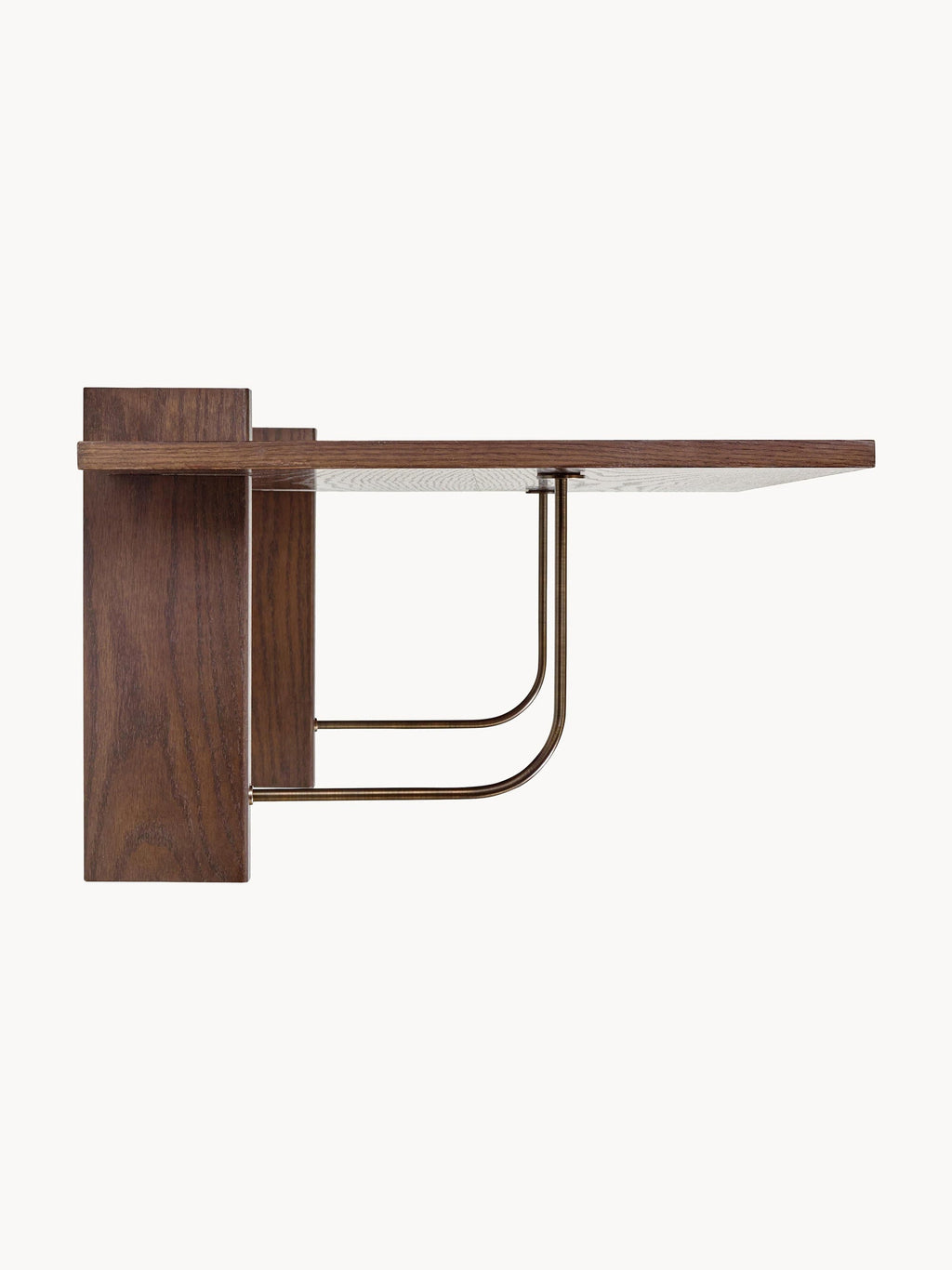 Corbel Oak Wood Wall Desk