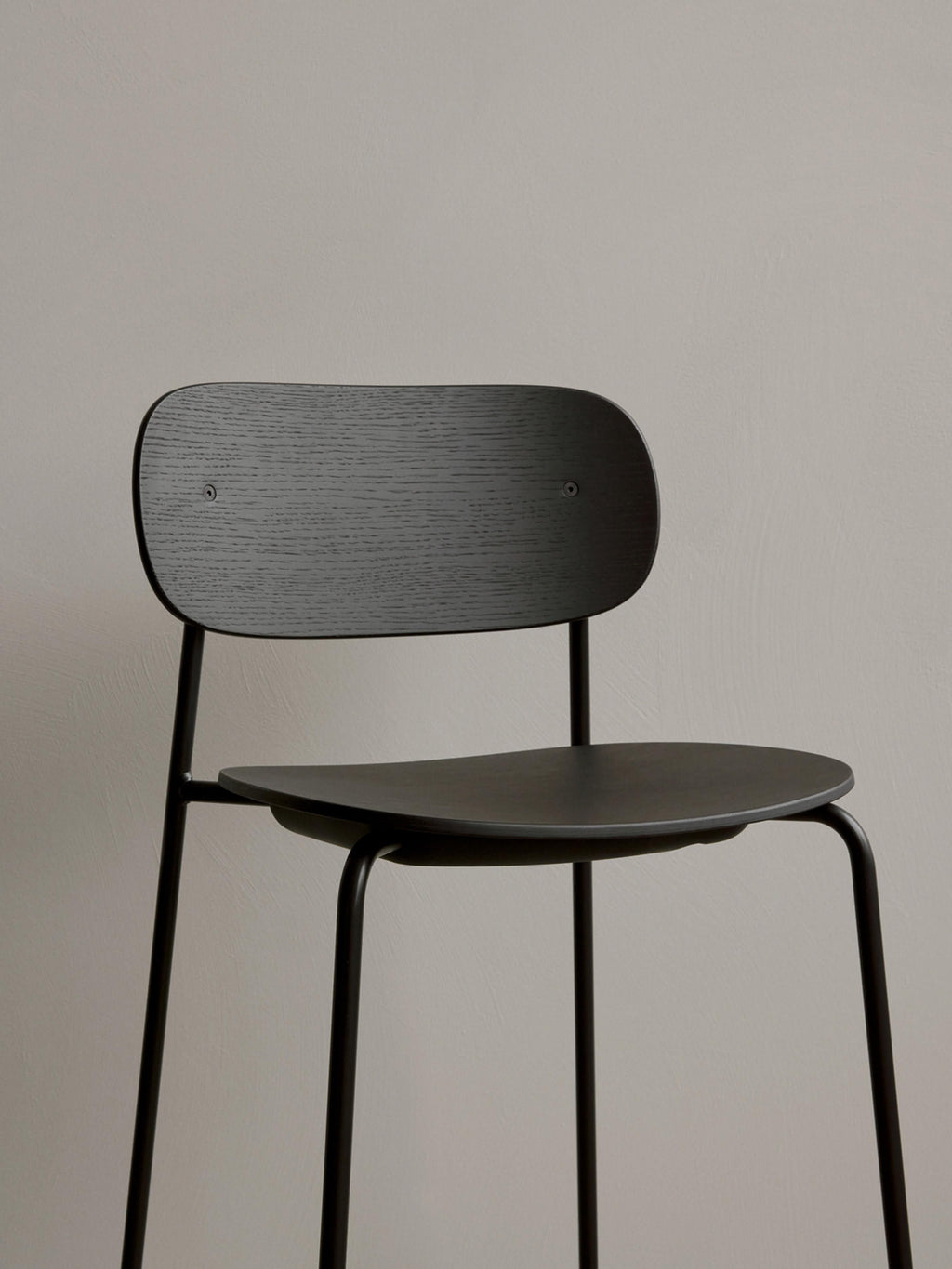 Co Metal and Wood Counter Chair