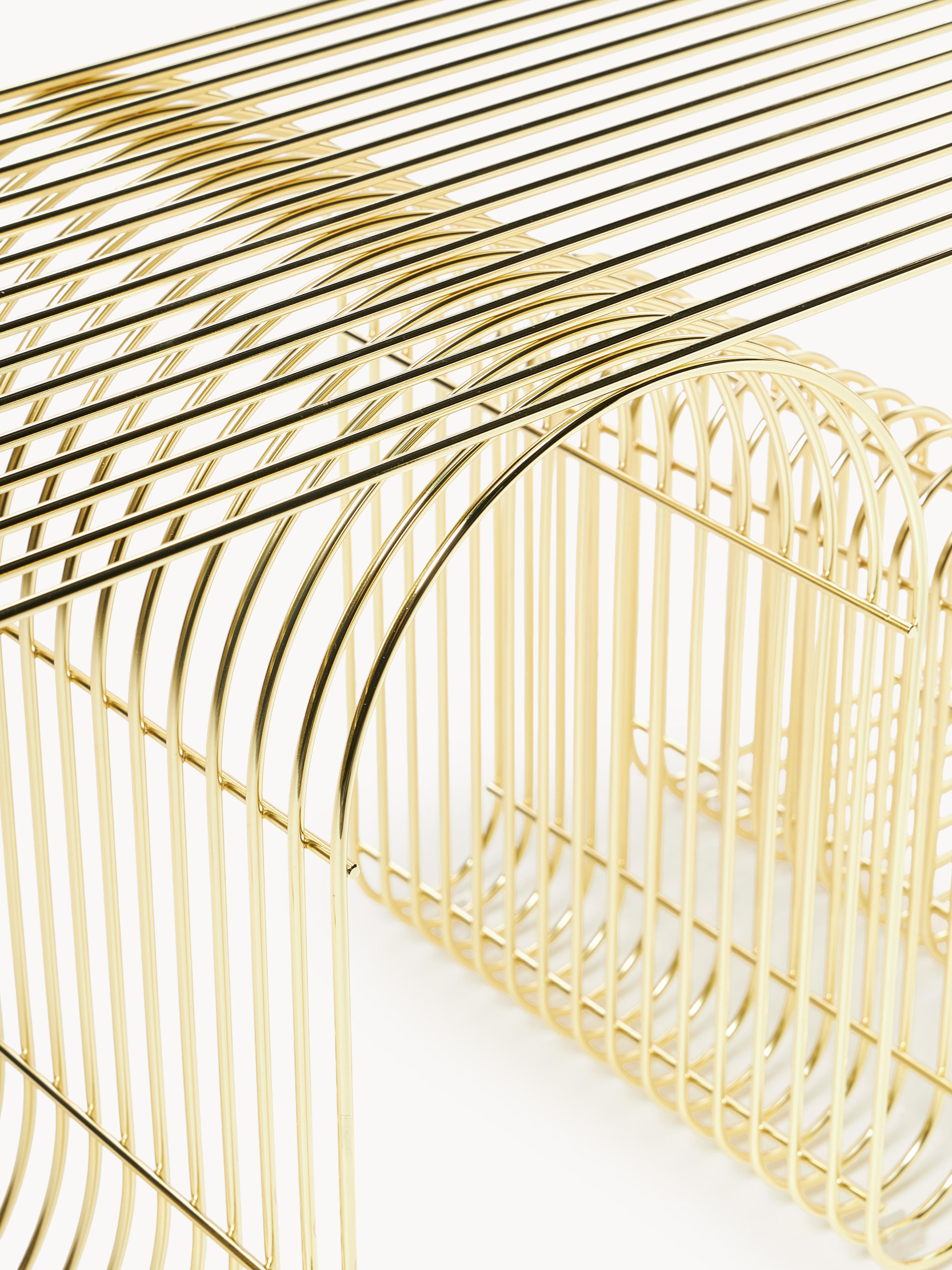 Curva Metal Bench