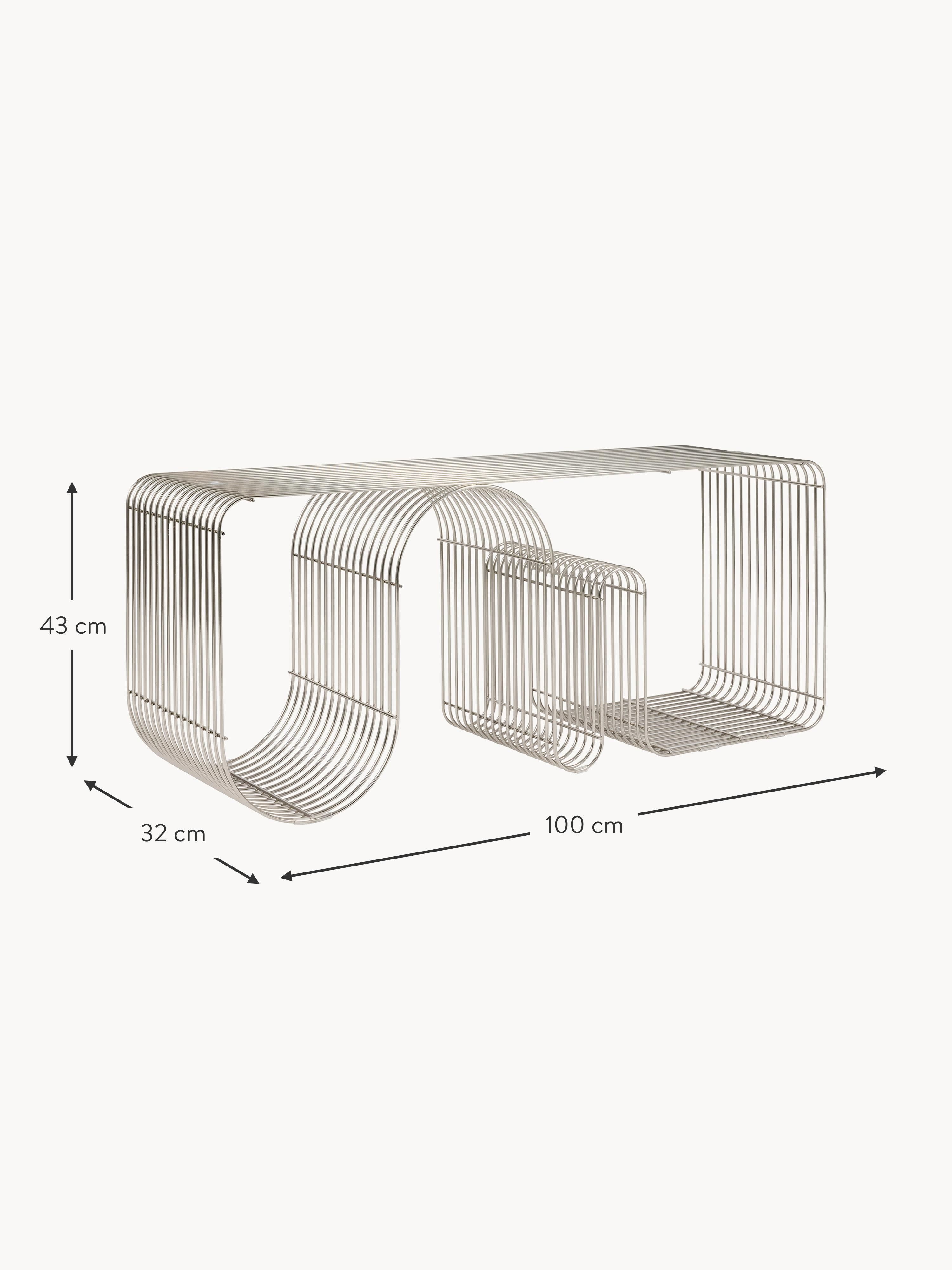 Curva Metal Bench