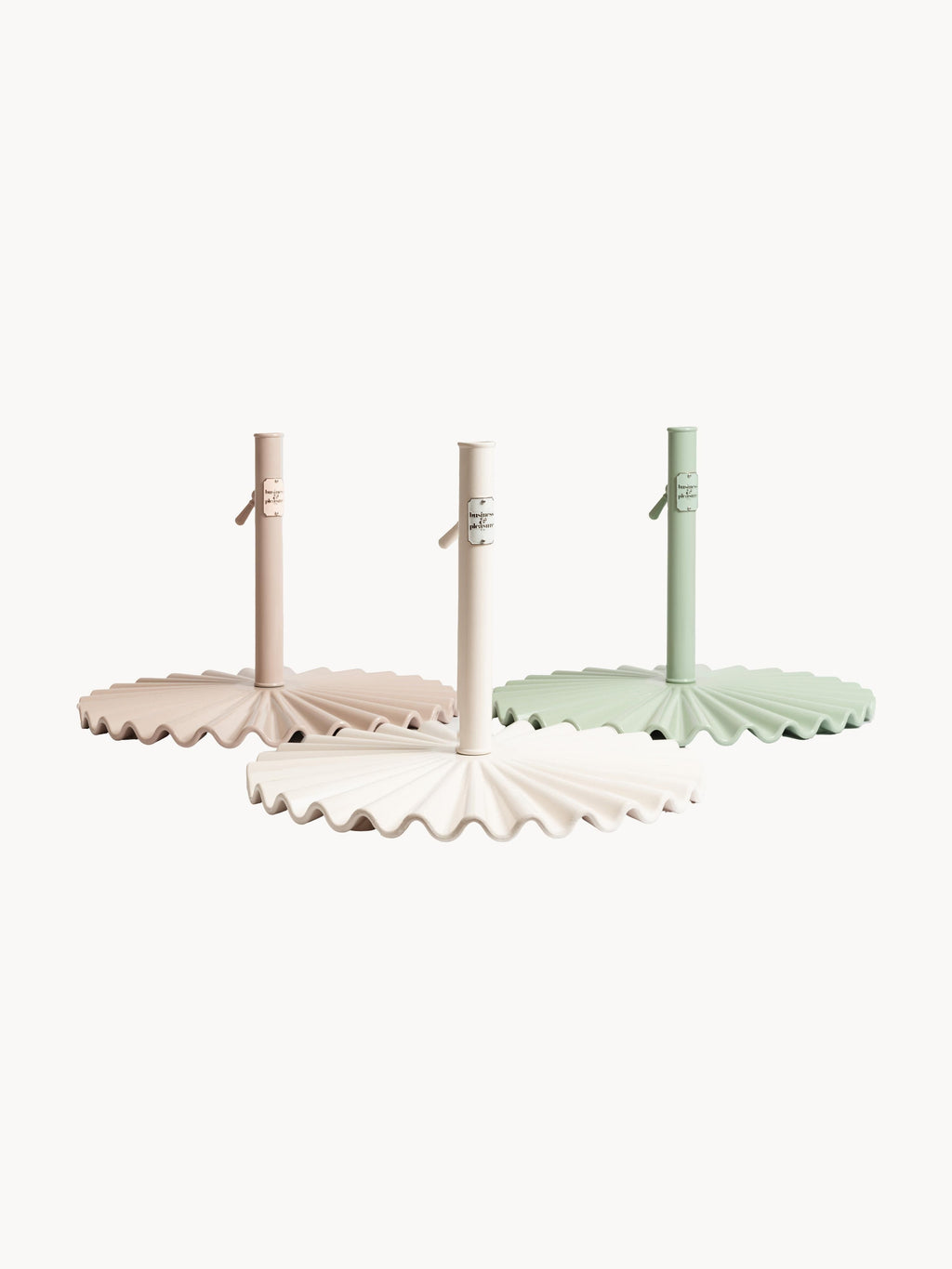 Clamshell Round Xl Parasol Stand