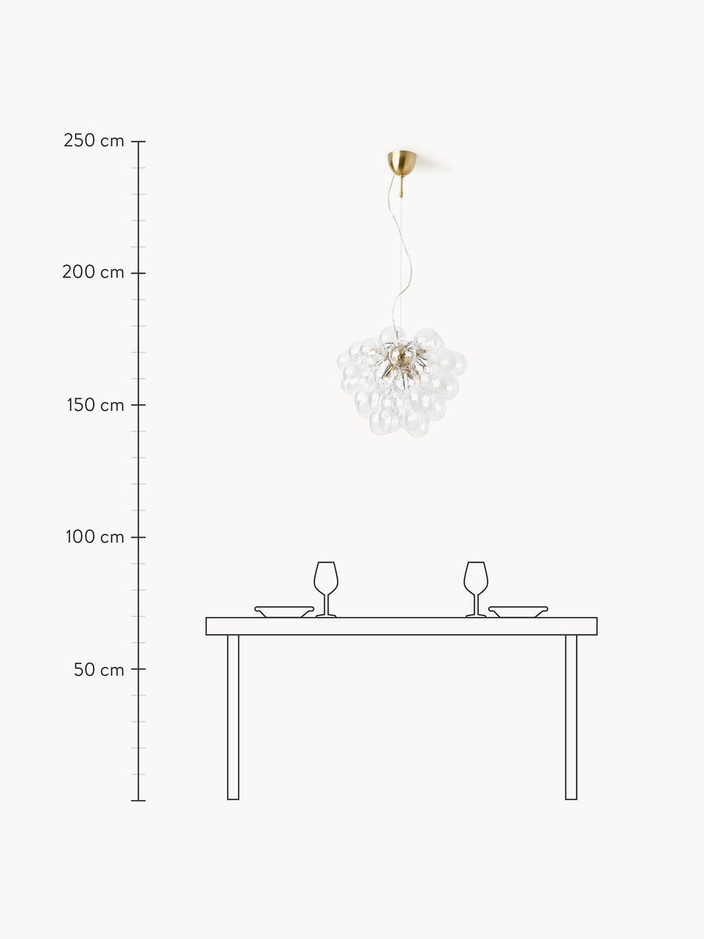 Gross Mouth-Blown Pendant Light