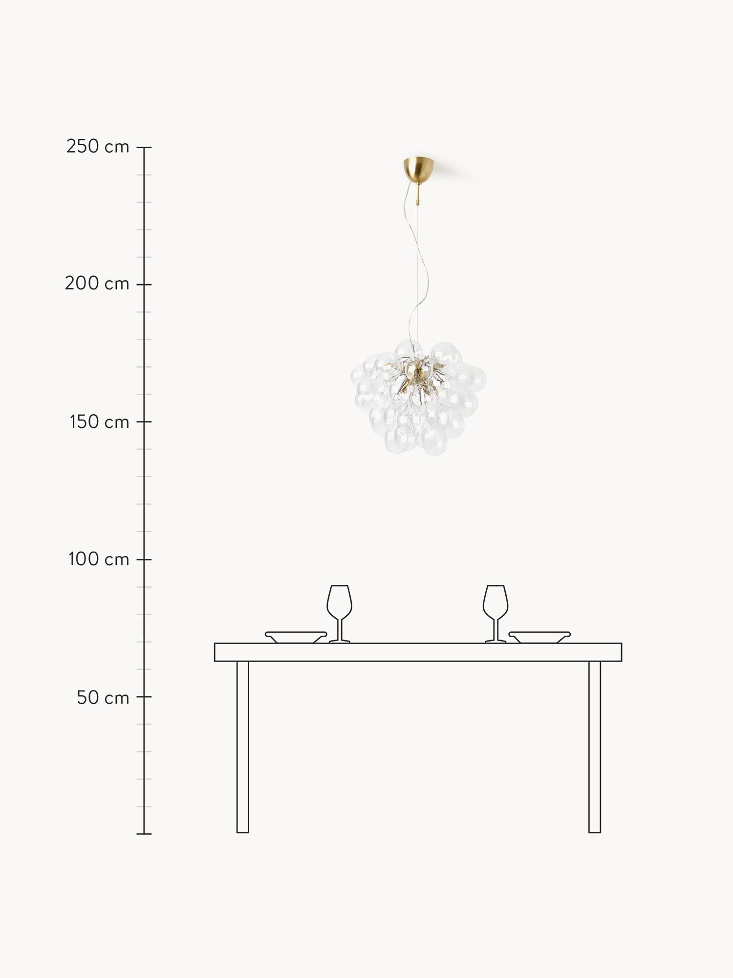 Gross Mouth-Blown Pendant Light