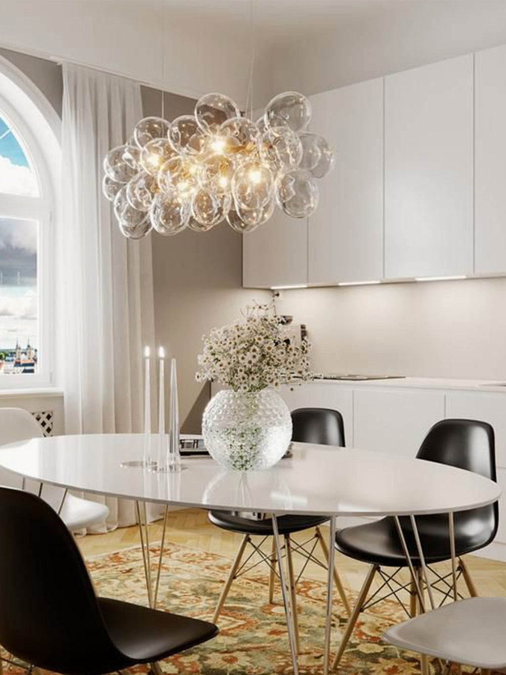 Gross Mouth-Blown Pendant Light