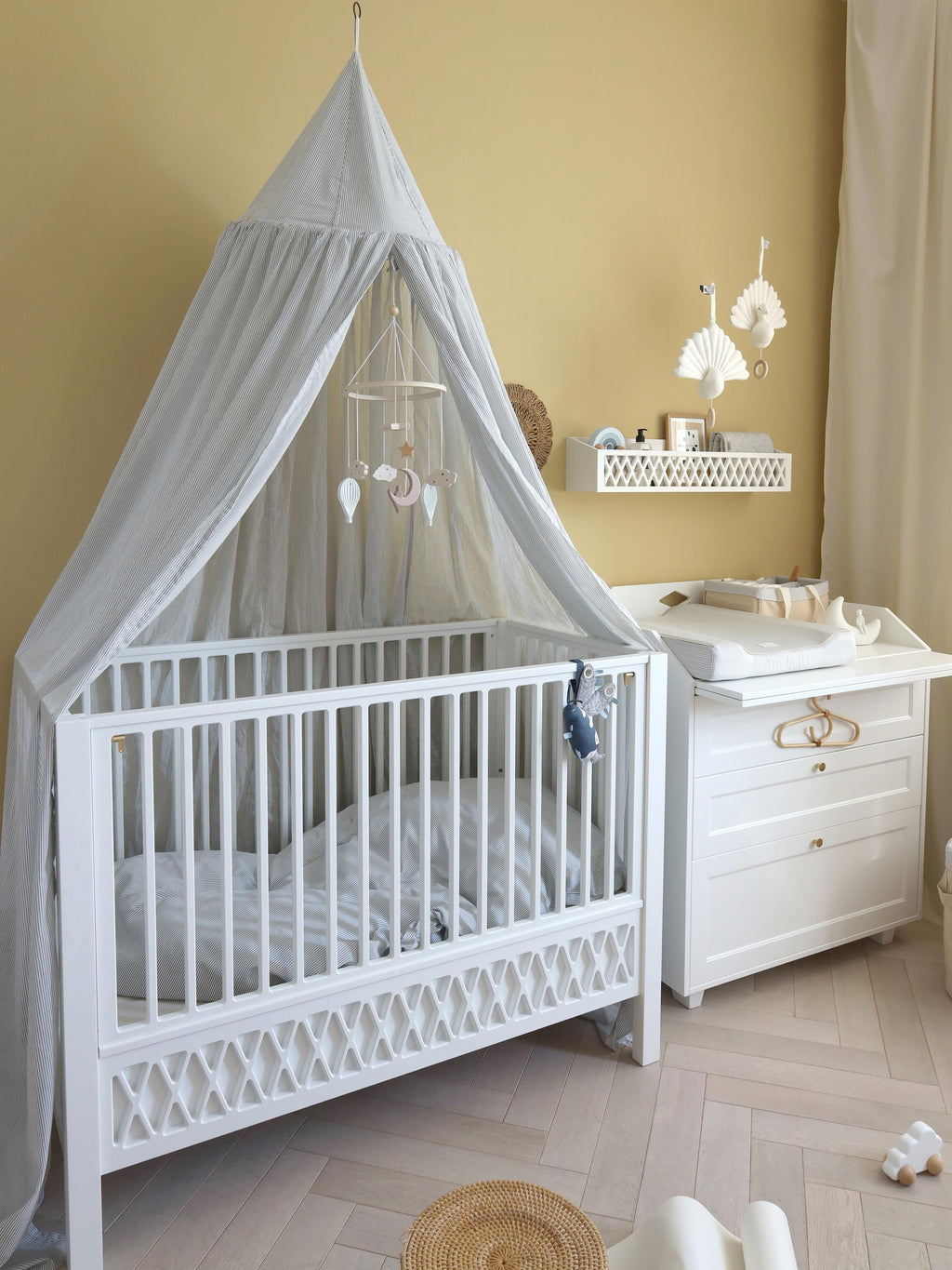 Luca Handmade Wooden Changing Table