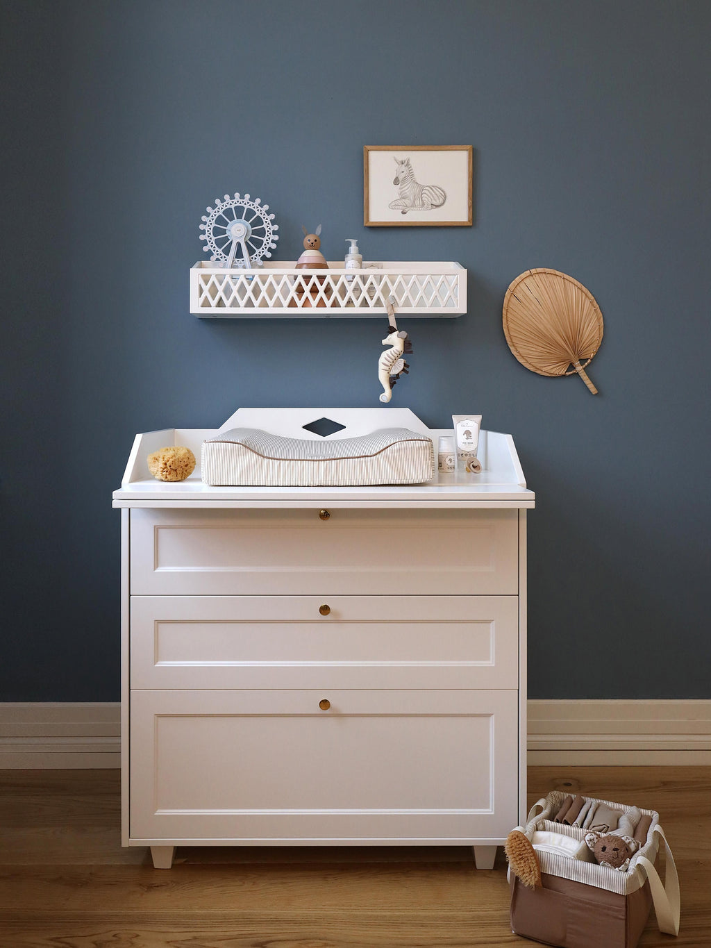 Luca Handmade Wooden Changing Table