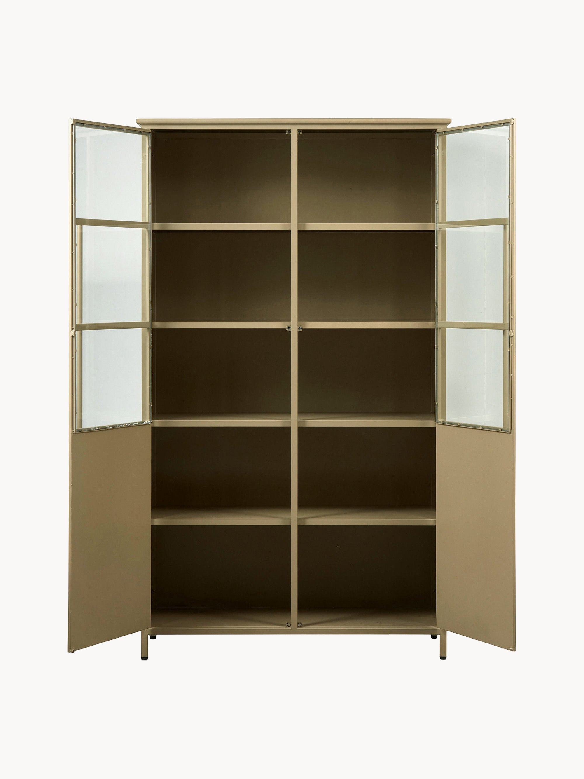 Exhibit Metal Display Cabinet