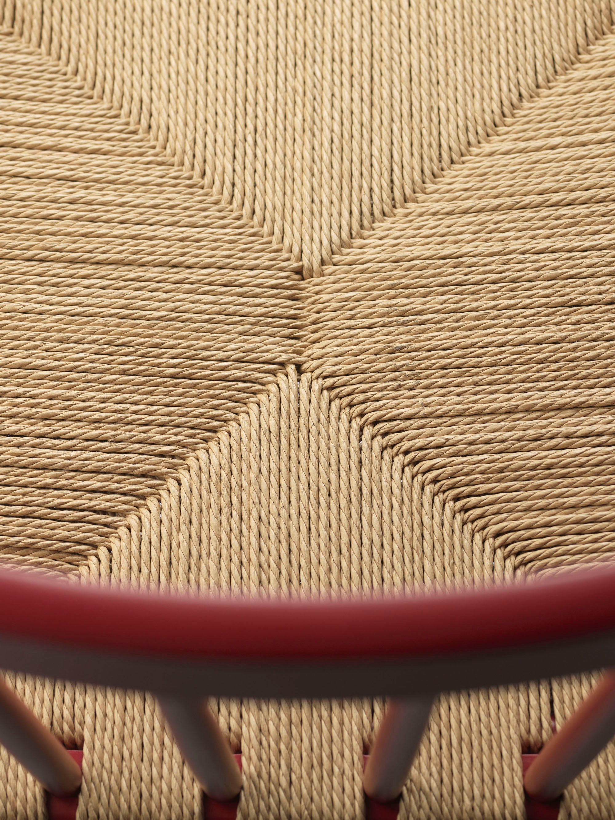 J80 Handwoven Beech Wood Dining Chair