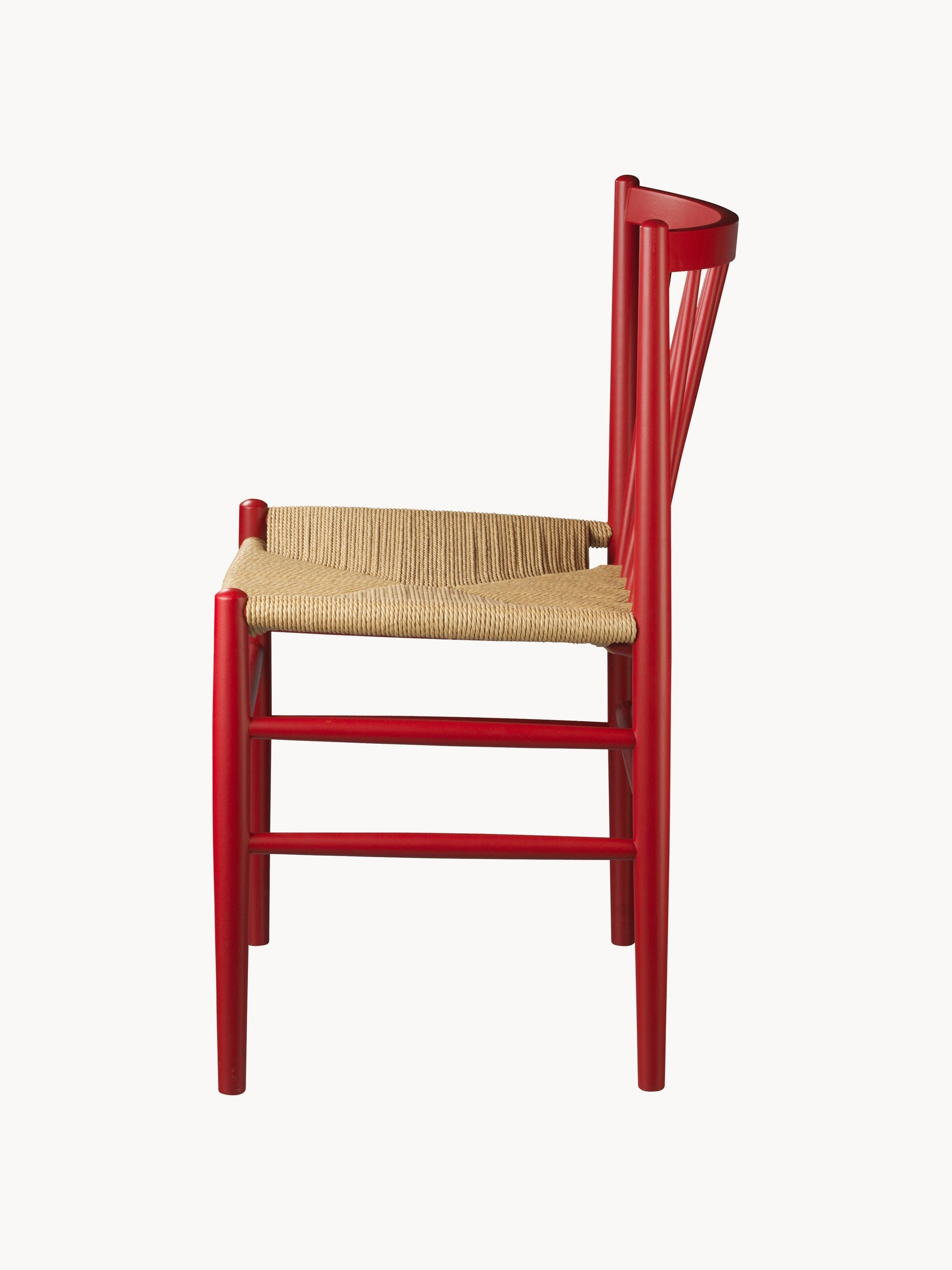 J80 Handwoven Beech Wood Dining Chair