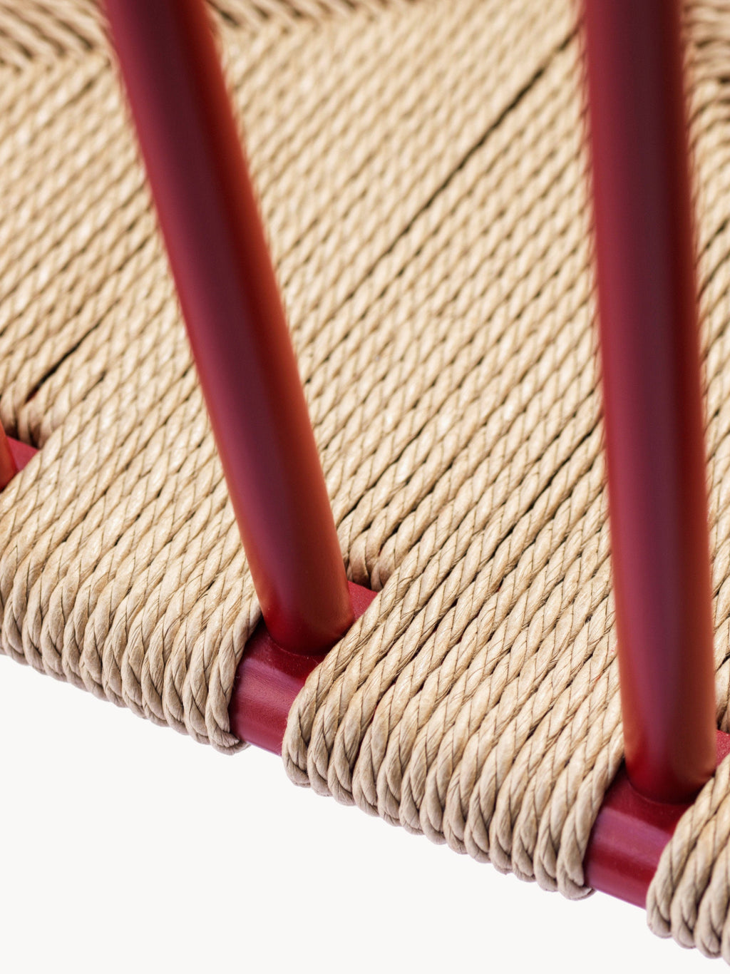 Handwoven Beech Wood Dining Chair J81 with Armrests