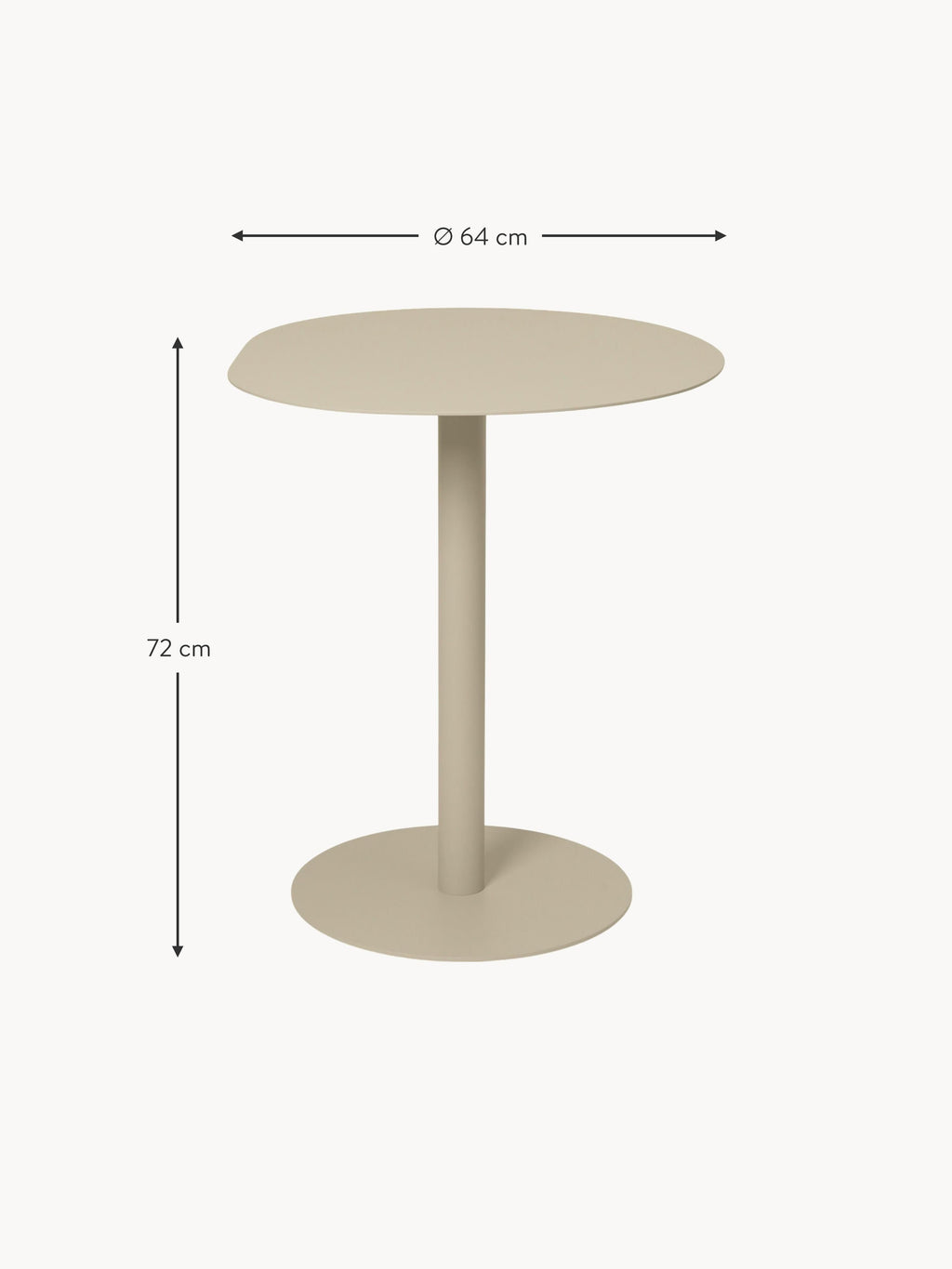 Pond Organic-Shaped Dining Table
