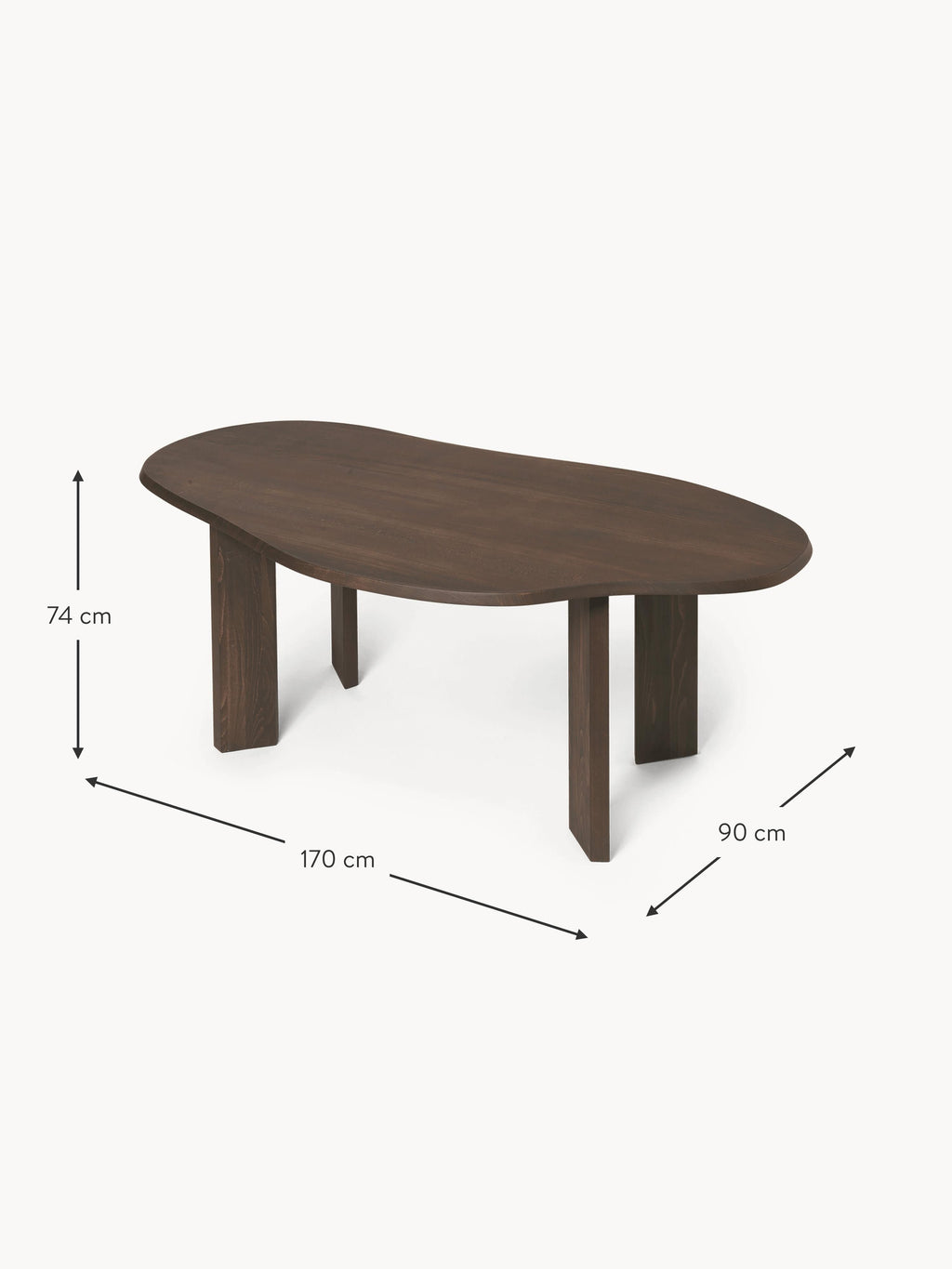Tarn Beech Wood Desk