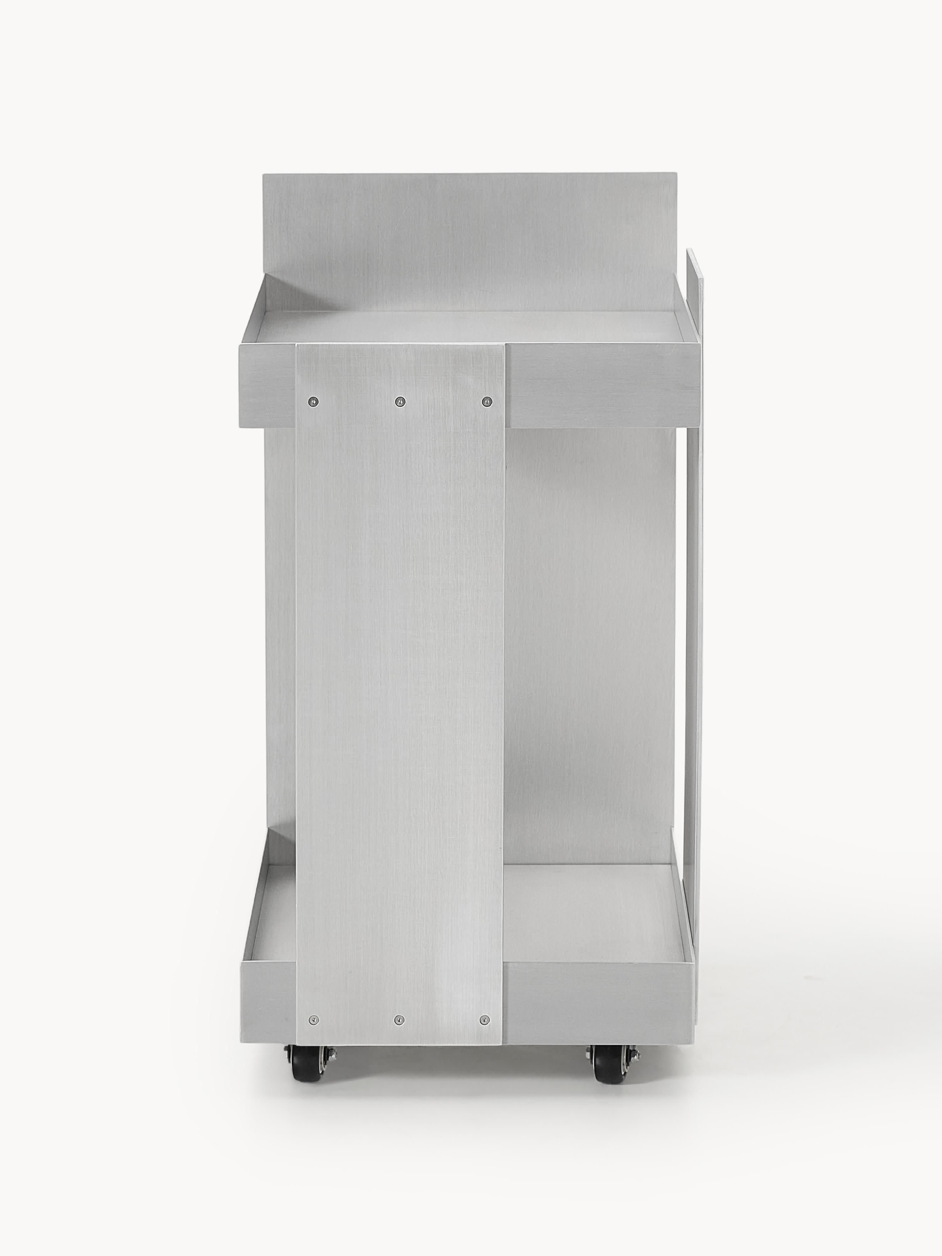 Lager Metal Serving Trolley