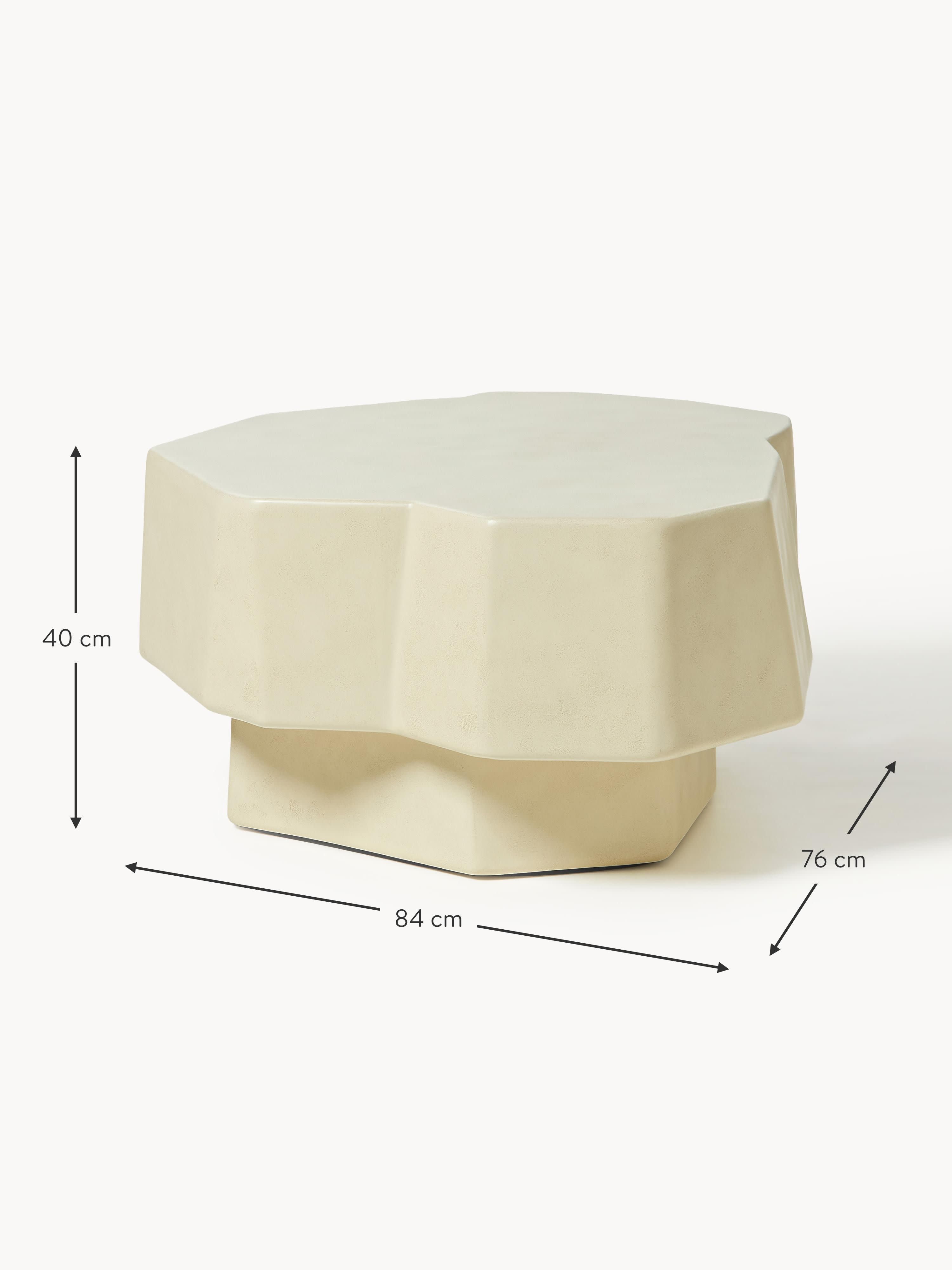 Staffa Organic Shape Concrete Coffee Table