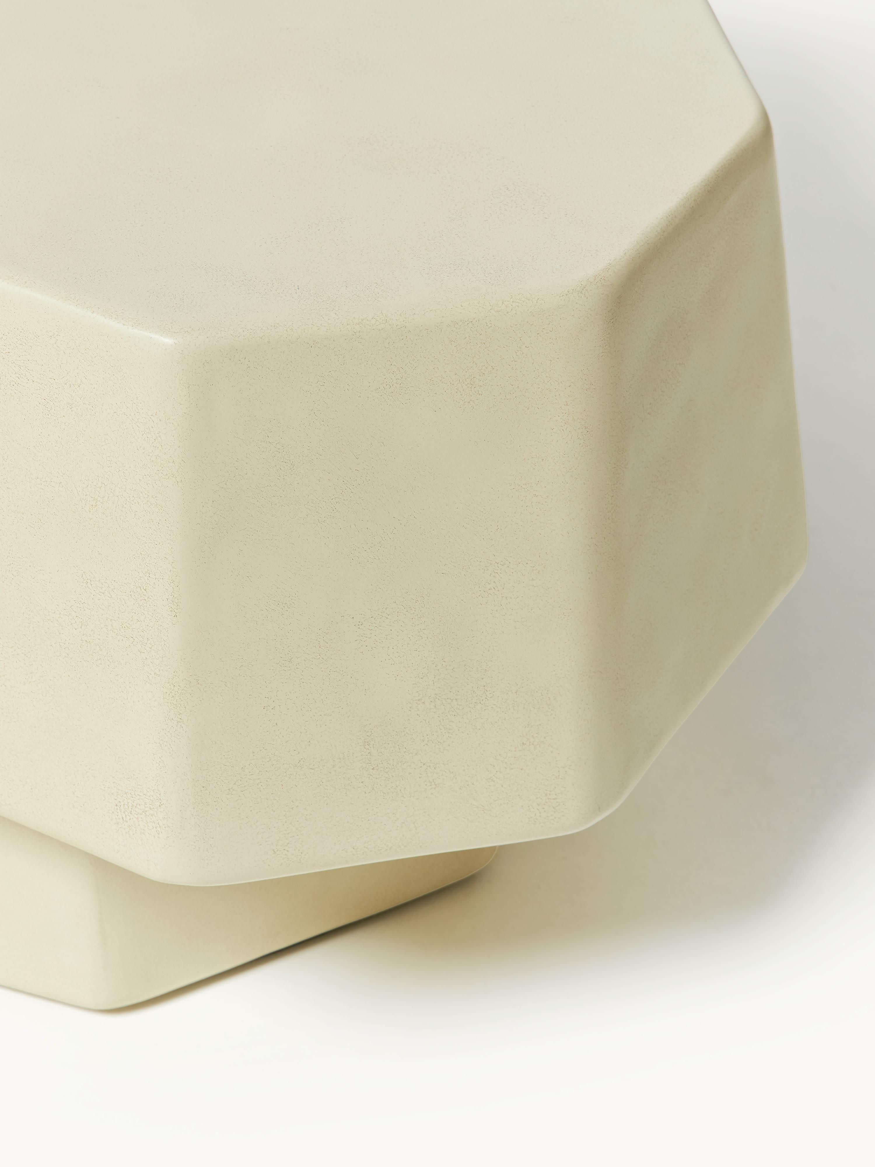 Staffa Organic Shape Concrete Coffee Table
