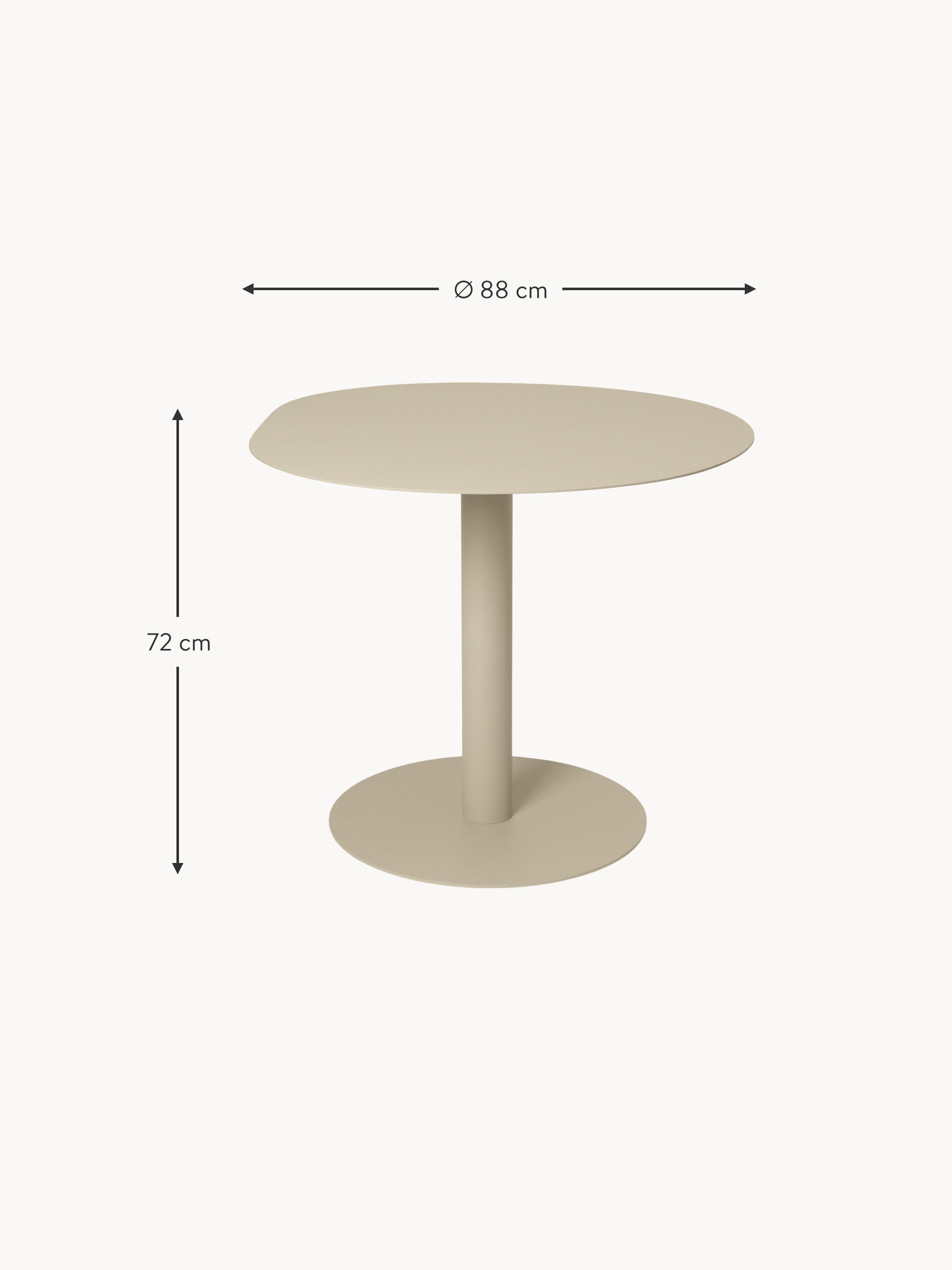 Pond Organic Shape Dining Table, Ø 88 cm