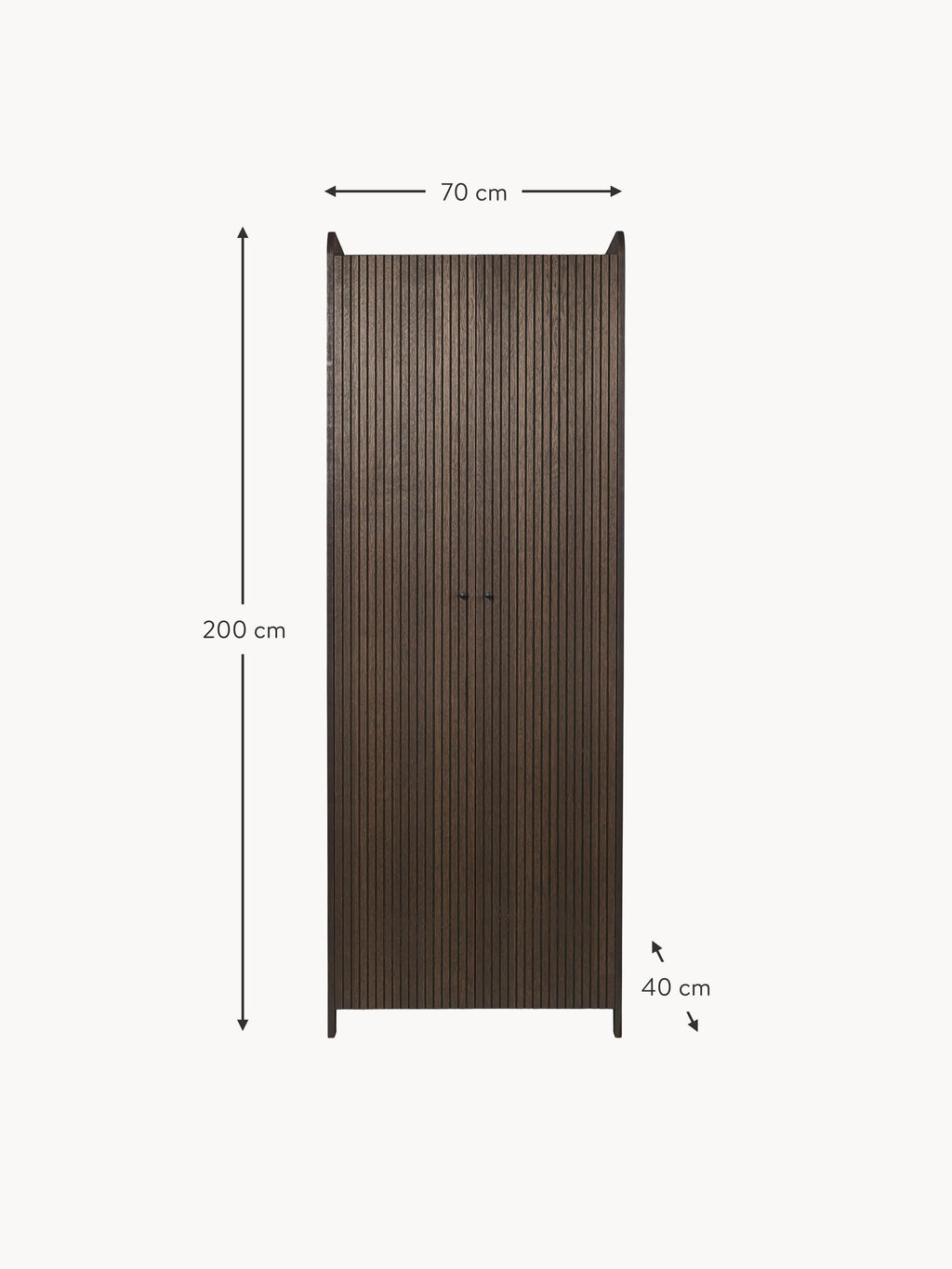 Sill Wooden Wardrobe