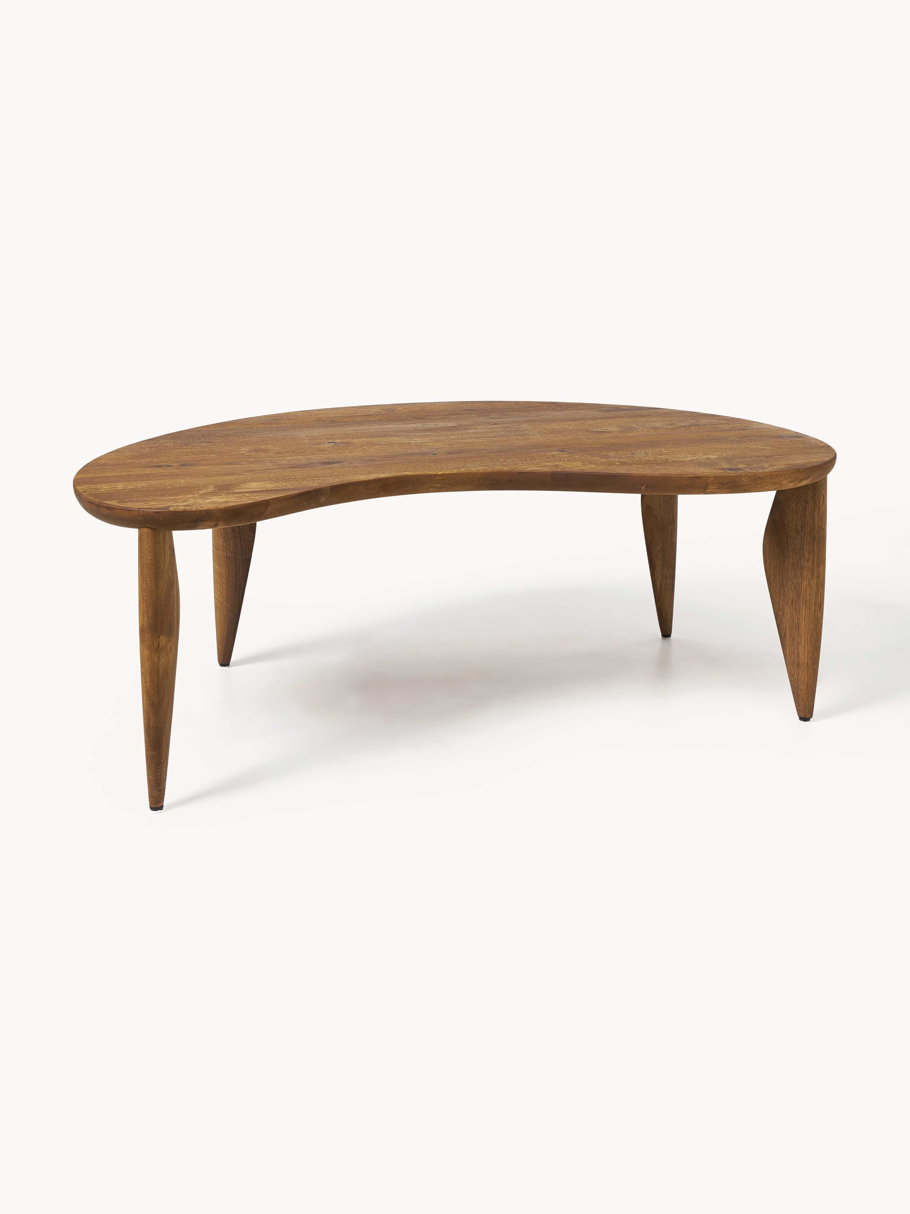 Gallery image 1 - Walnut Wood Coffee Table Feve in Organic Shape