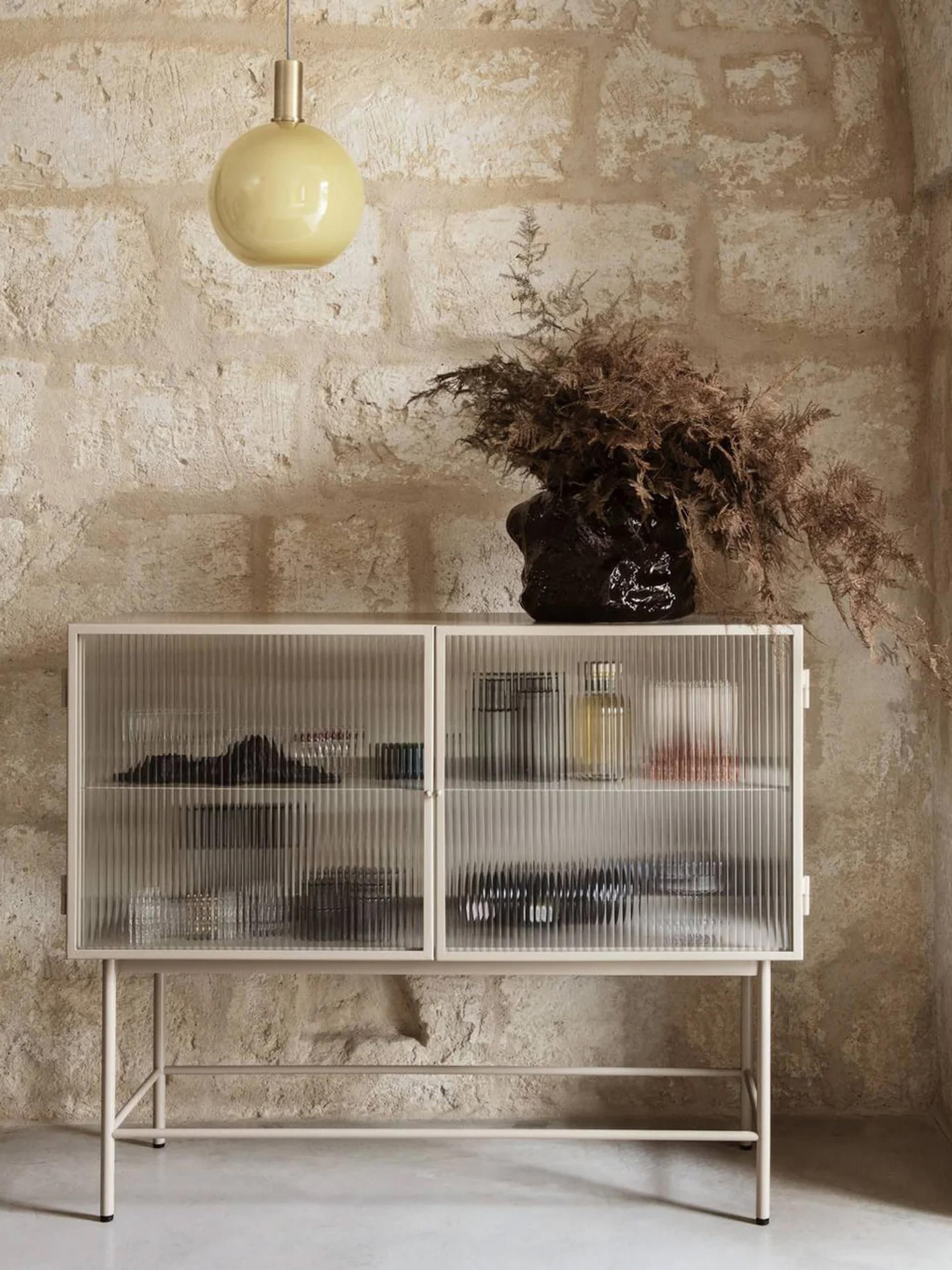 Haze Display Cabinet with Glass Doors