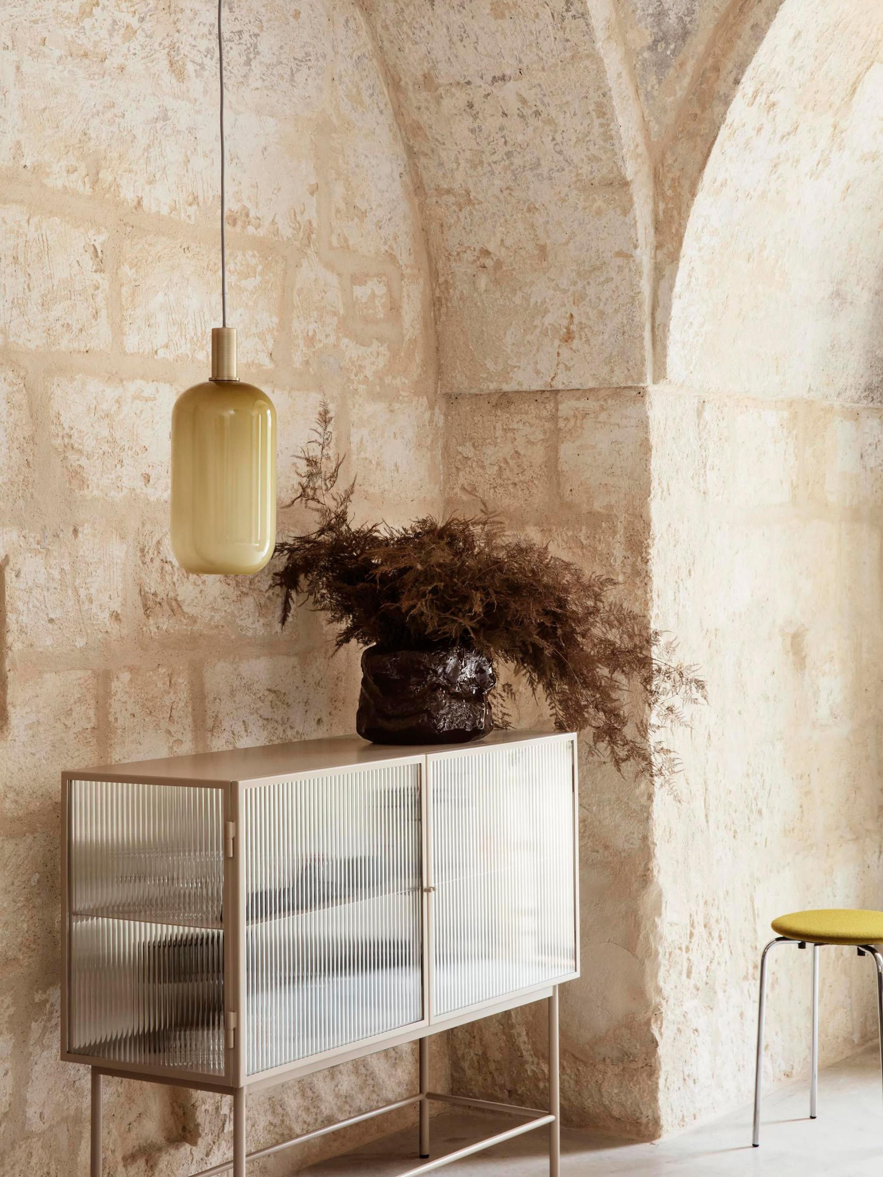 Haze Display Cabinet with Glass Doors