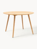 Gallery image 1 - Round Oak Wood Dining Table Hatfield, Ø 110 cm