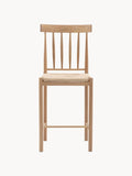 Gallery image 1 - Handmade Oak Wood Counter Chairs Eton, Set of 2