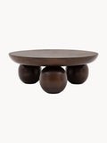 Gallery image 1 - Round Mango Wood Coffee Table Sculpt