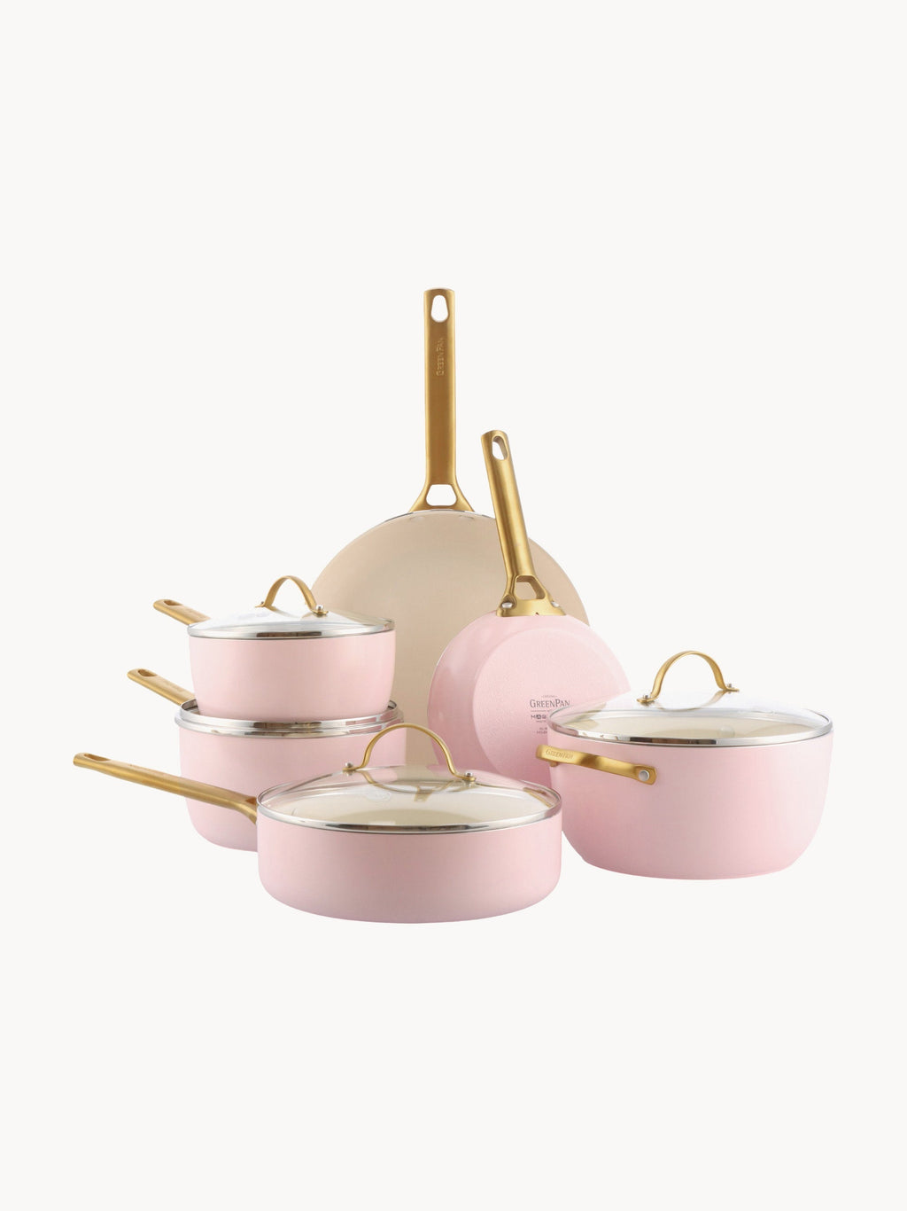 Gallery image 1 - Non-stick Coated Cookware Set Padova, Set of 10
