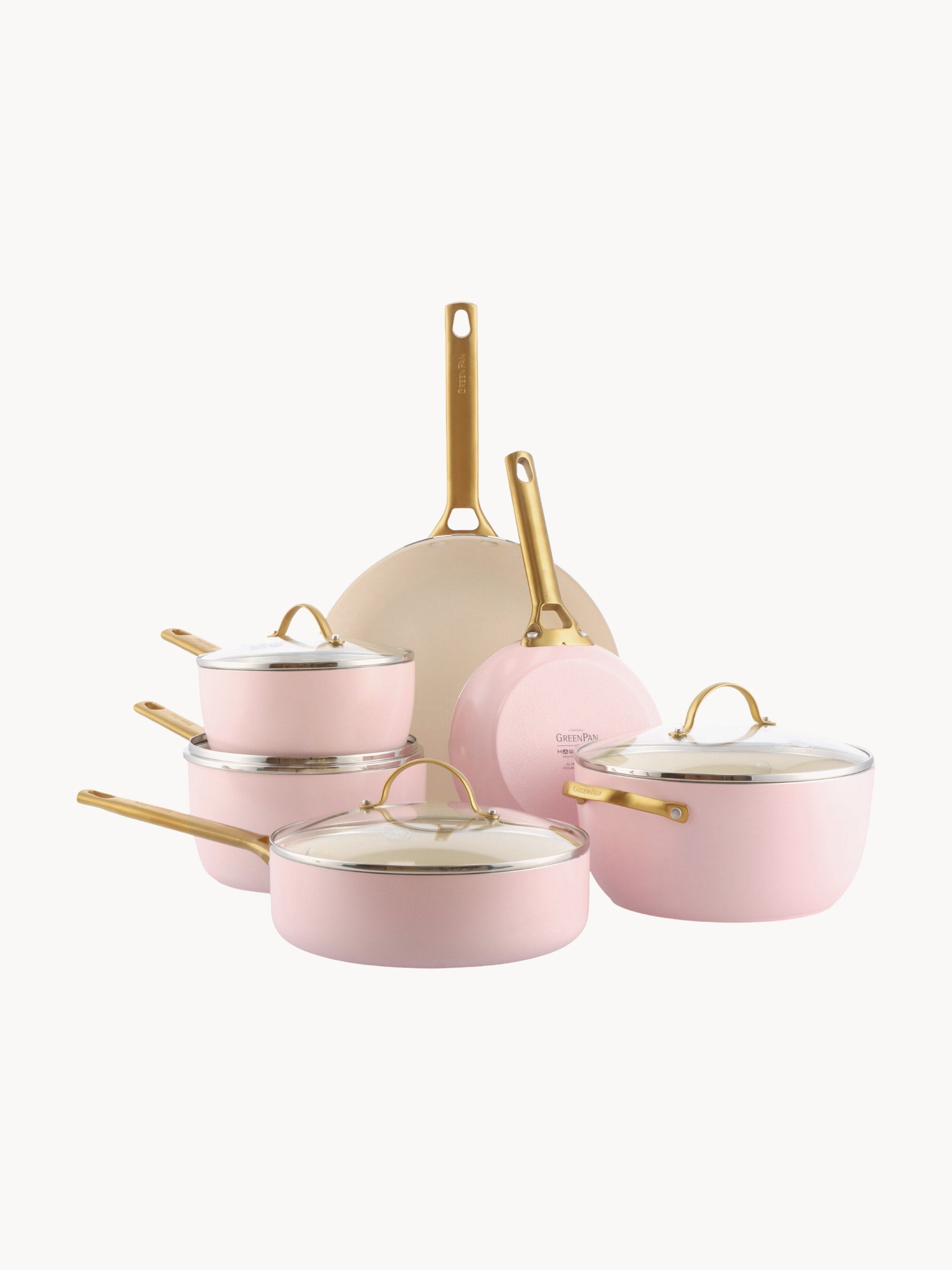 Gallery image 1 - Non-stick Coated Cookware Set Padova, Set of 10