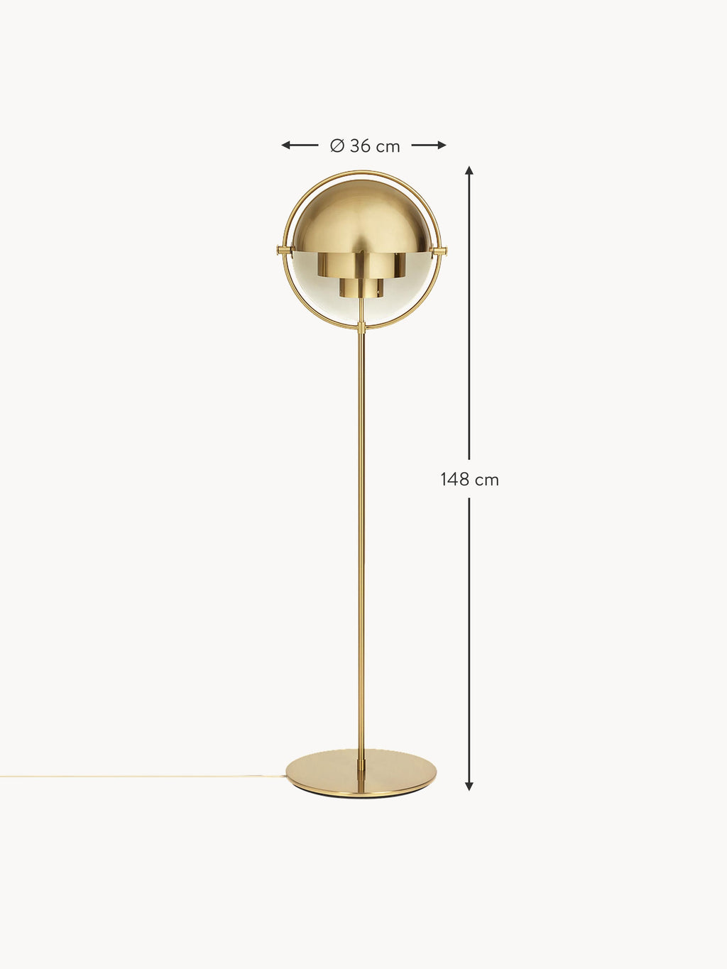 Multi-Lite Adjustable Floor Lamp